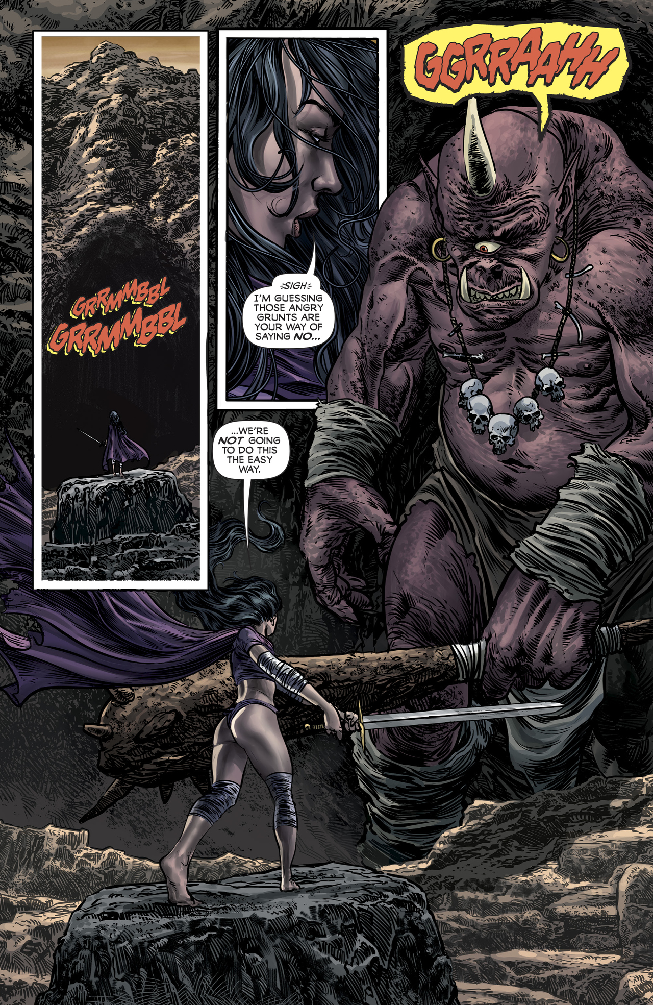 Read online Frank Frazetta's Death Dealer (2022) comic -  Issue #6 - 8