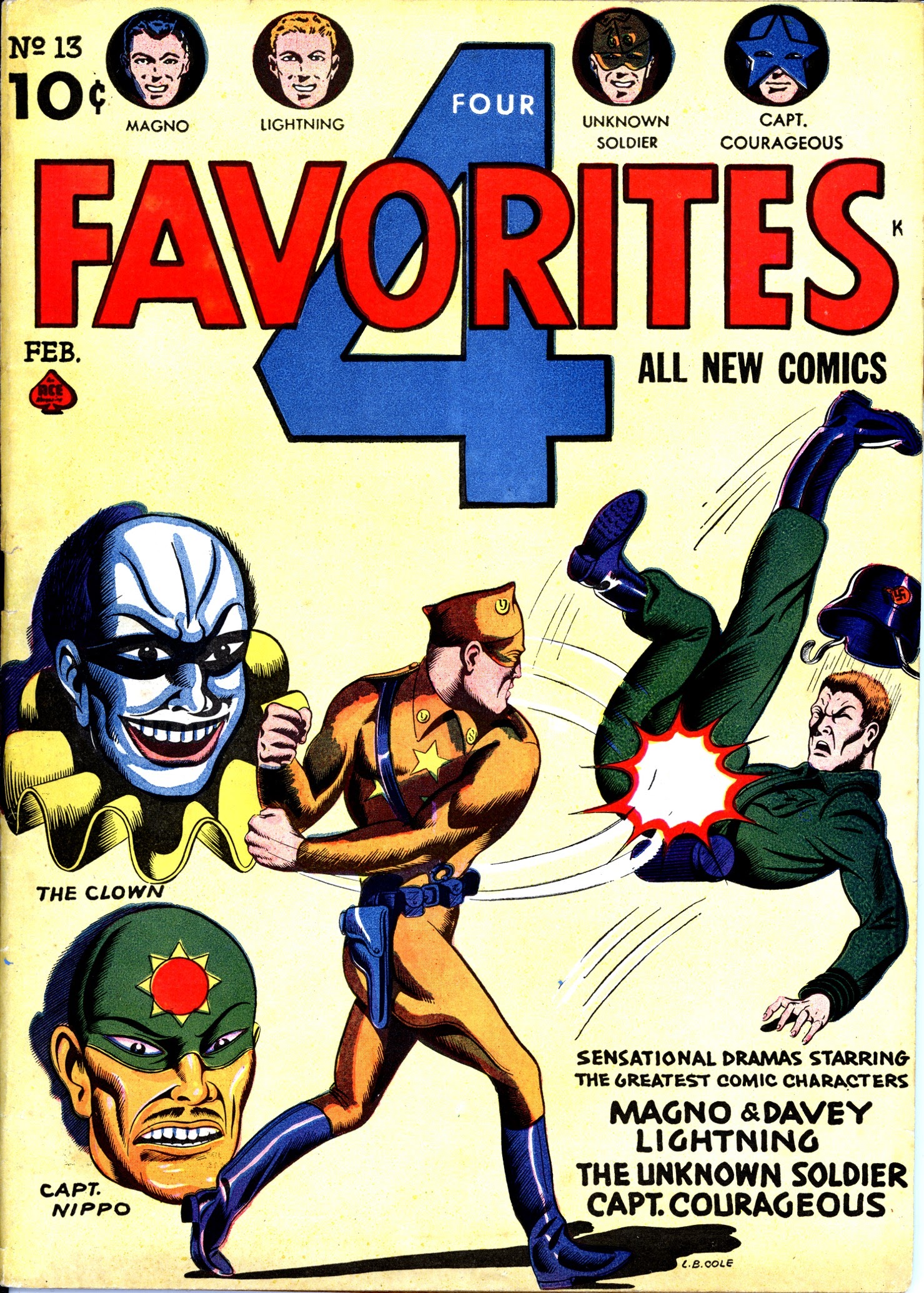 Read online Four Favorites comic -  Issue #13 - 1