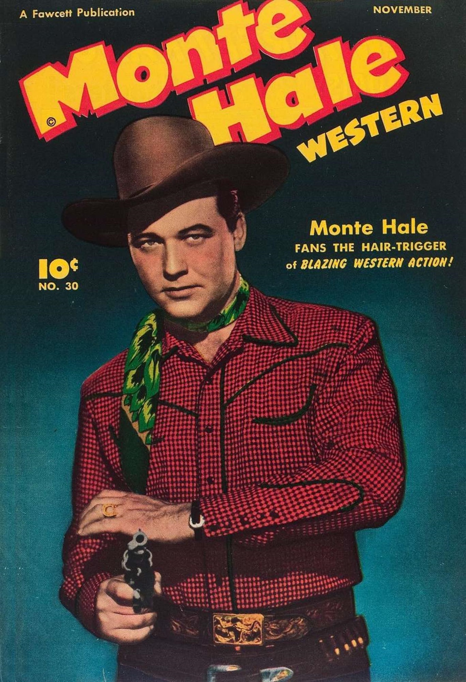 Read online Monte Hale Western comic -  Issue #30 - 1