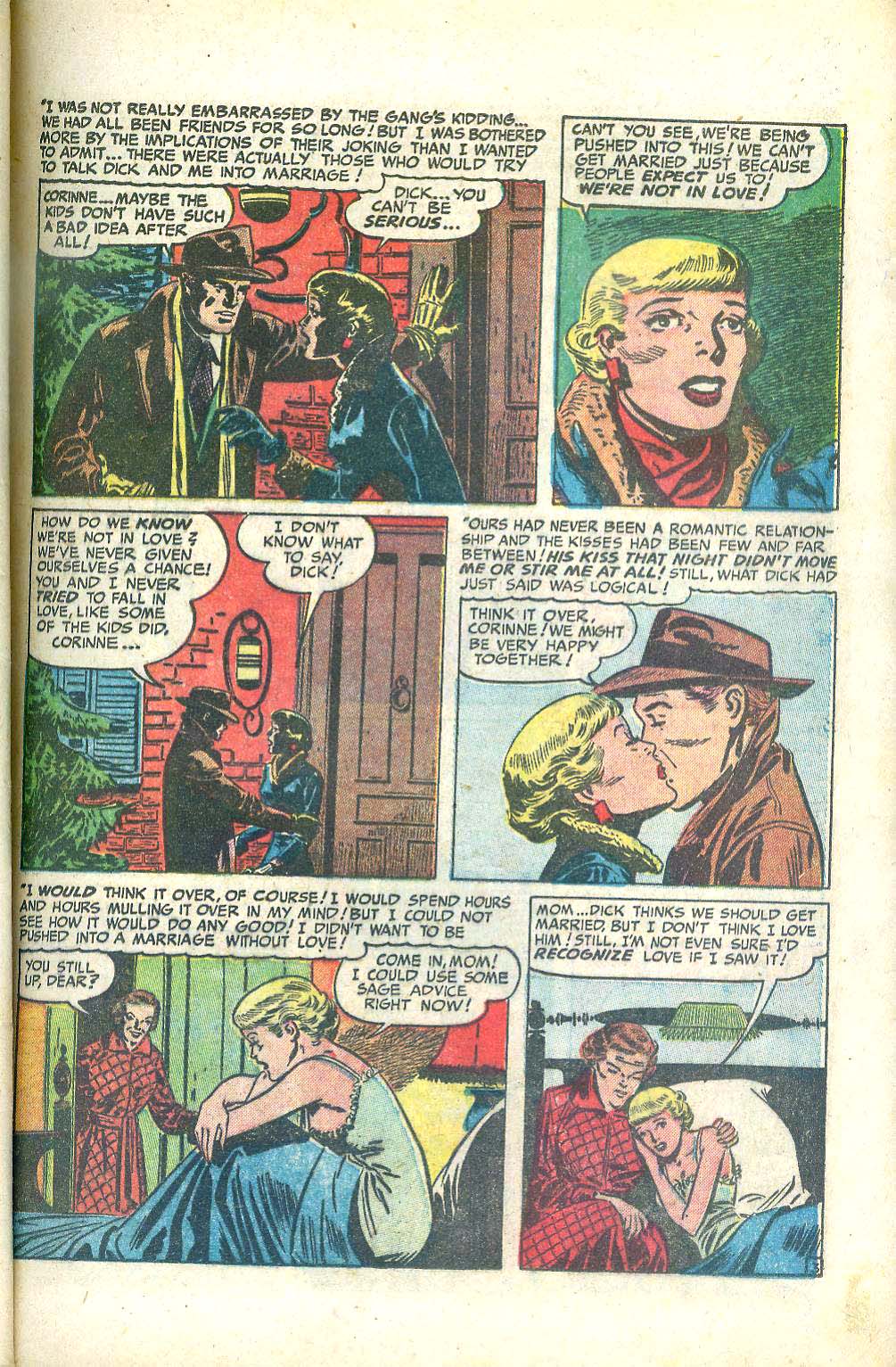 Read online Young Love (1949) comic -  Issue #8 - 43