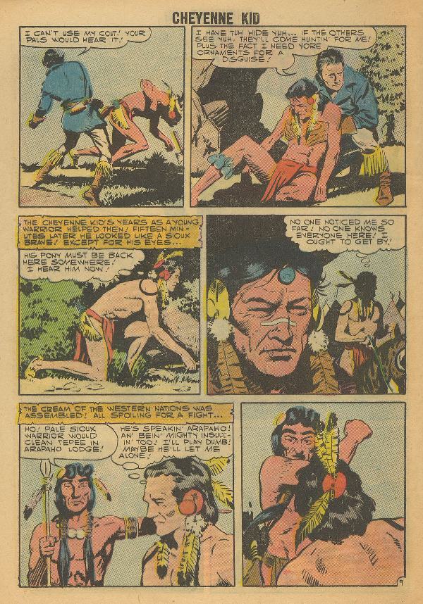 Read online Cheyenne Kid comic -  Issue #10 - 13