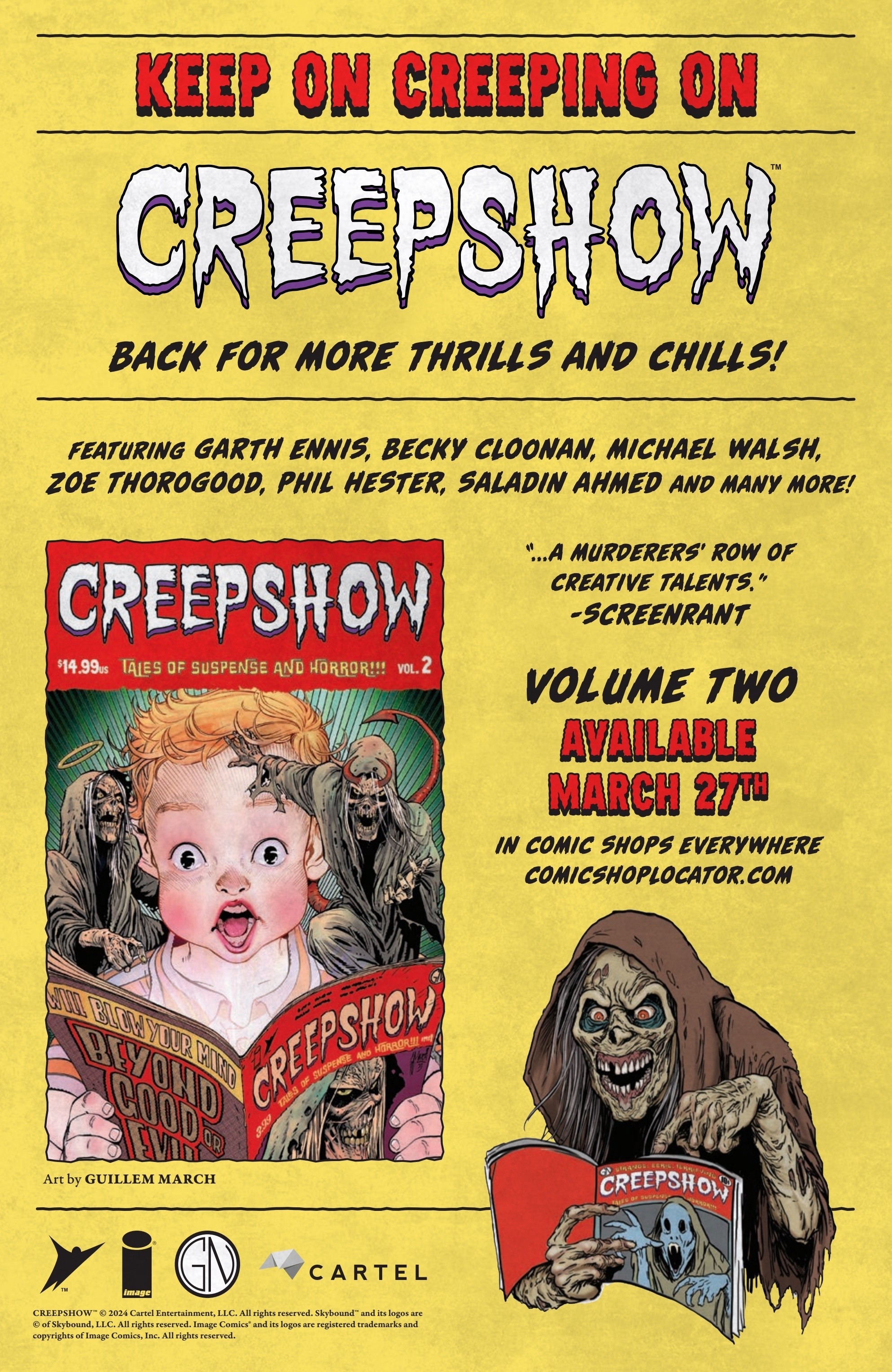 Read online Creepshow: Joe Hill's Wolverton Station comic -  Issue # Full - 32