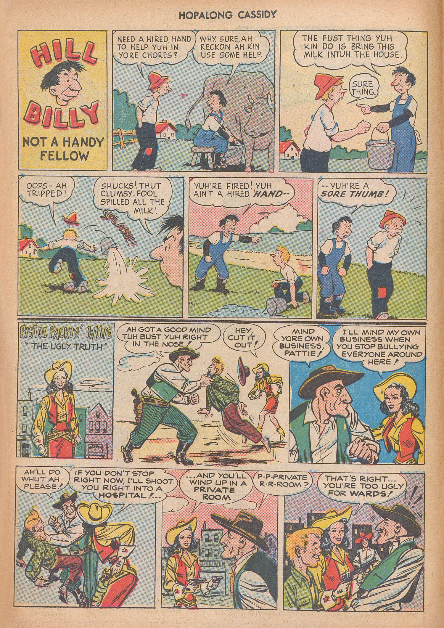 Read online Hopalong Cassidy comic -  Issue #13 - 14
