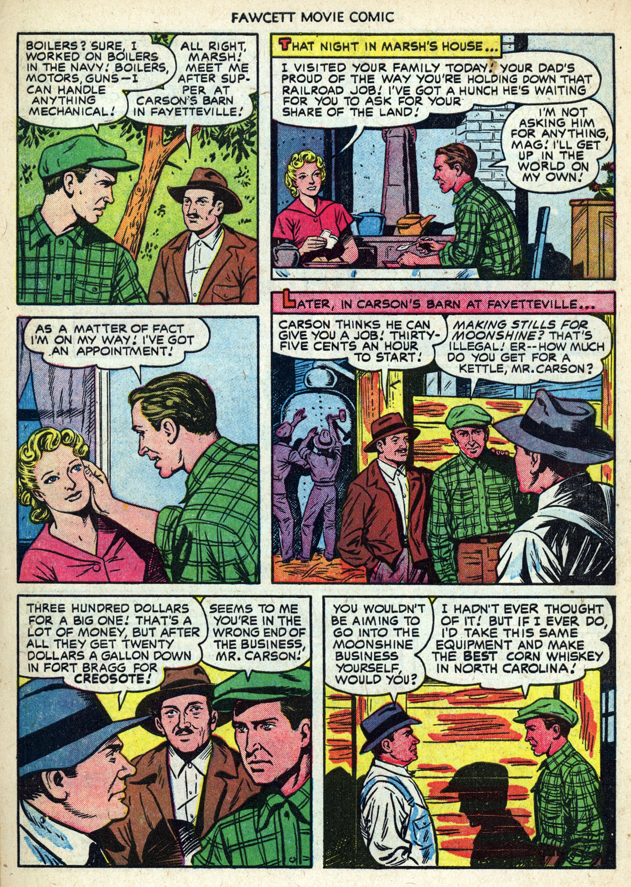 Read online Fawcett Movie Comic comic -  Issue #19 - 10