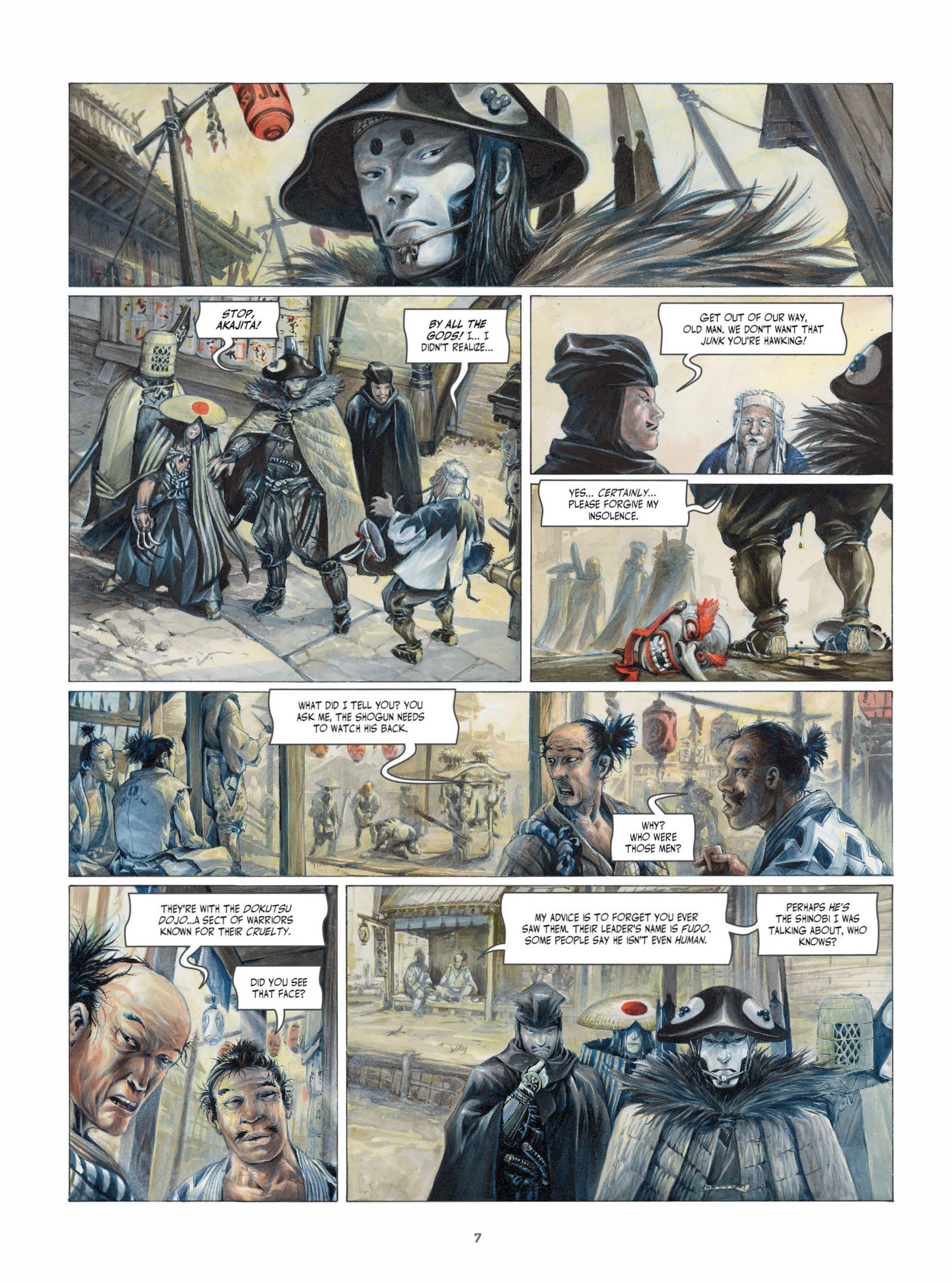 Read online Legends of the Pierced Veil: The Mask of Fudo comic -  Issue # TPB (Part 1) - 7