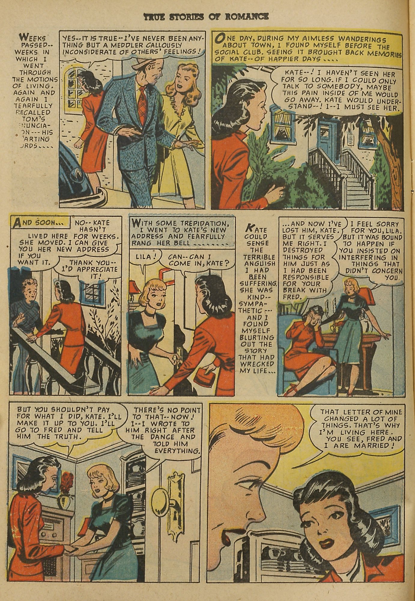 Read online True Stories of Romance comic -  Issue #2 - 12