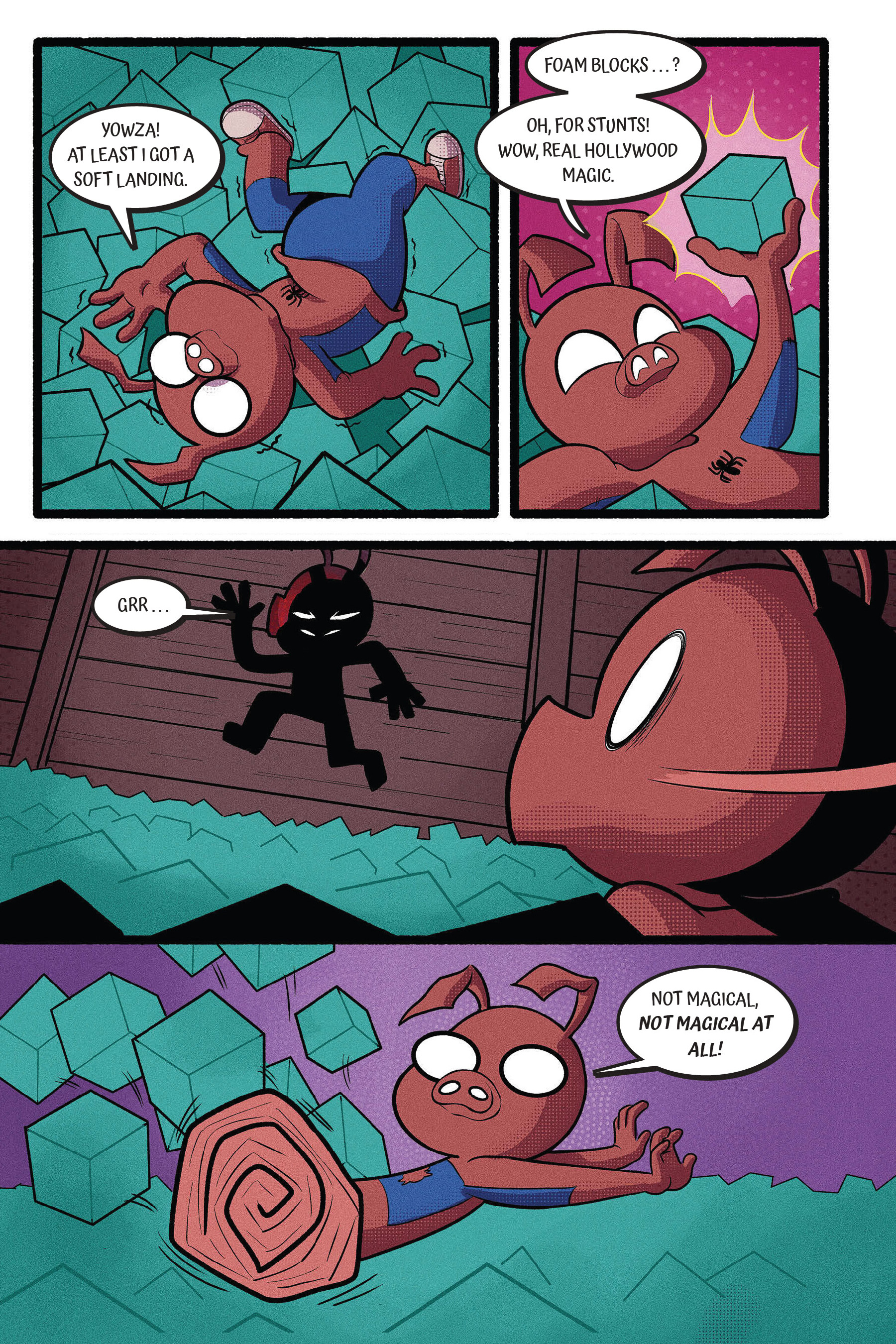 Read online Spider-Ham: Hollywood May-Ham comic -  Issue # TPB - 38
