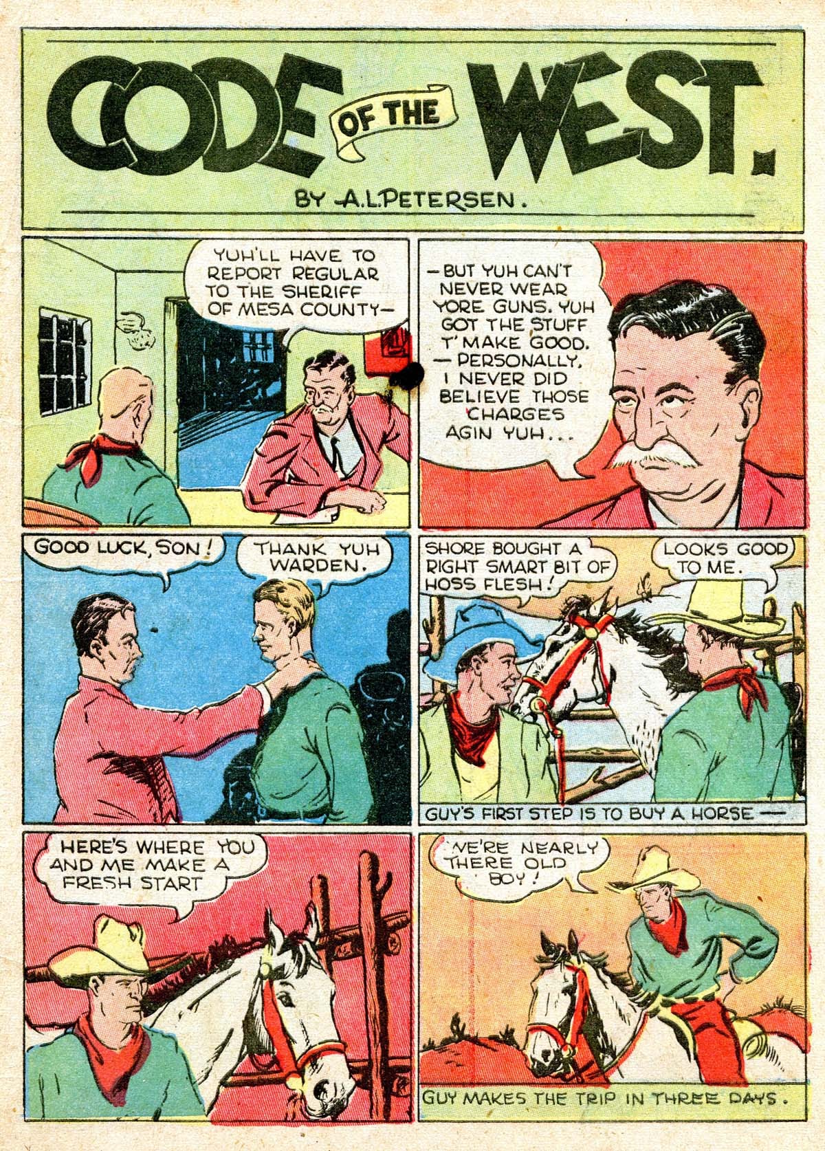 Read online Masked Marvel comic -  Issue #2 - 61