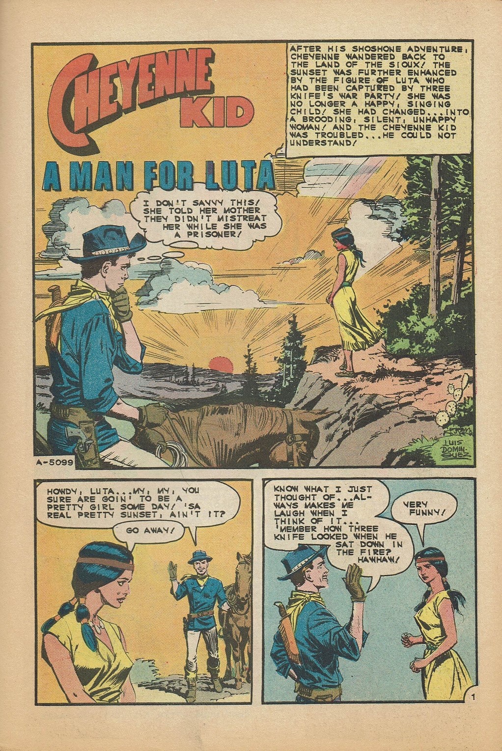 Read online Cheyenne Kid comic -  Issue #54 - 27