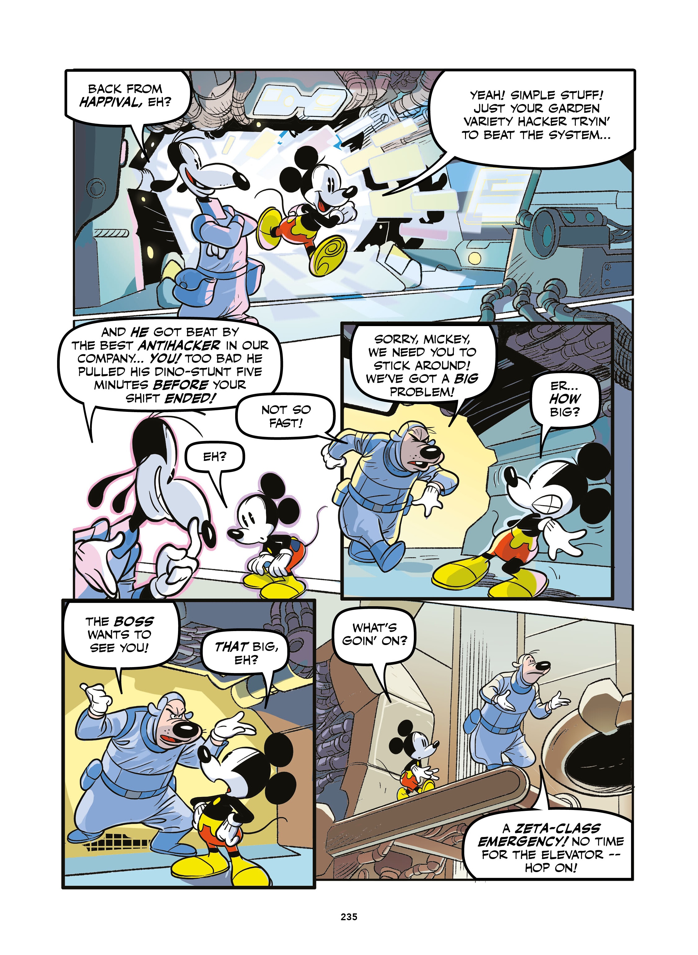 Read online Disney Once Upon a Mouse… In the Future comic -  Issue # TPB (Part 3) - 36