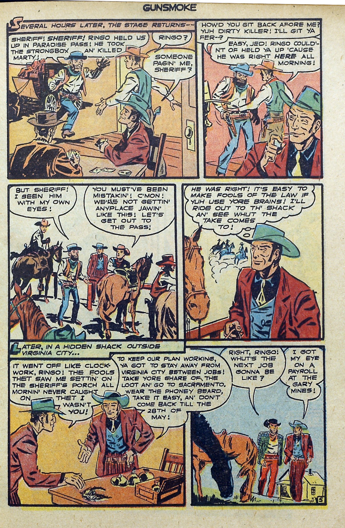 Read online Gunsmoke comic -  Issue #3 - 17