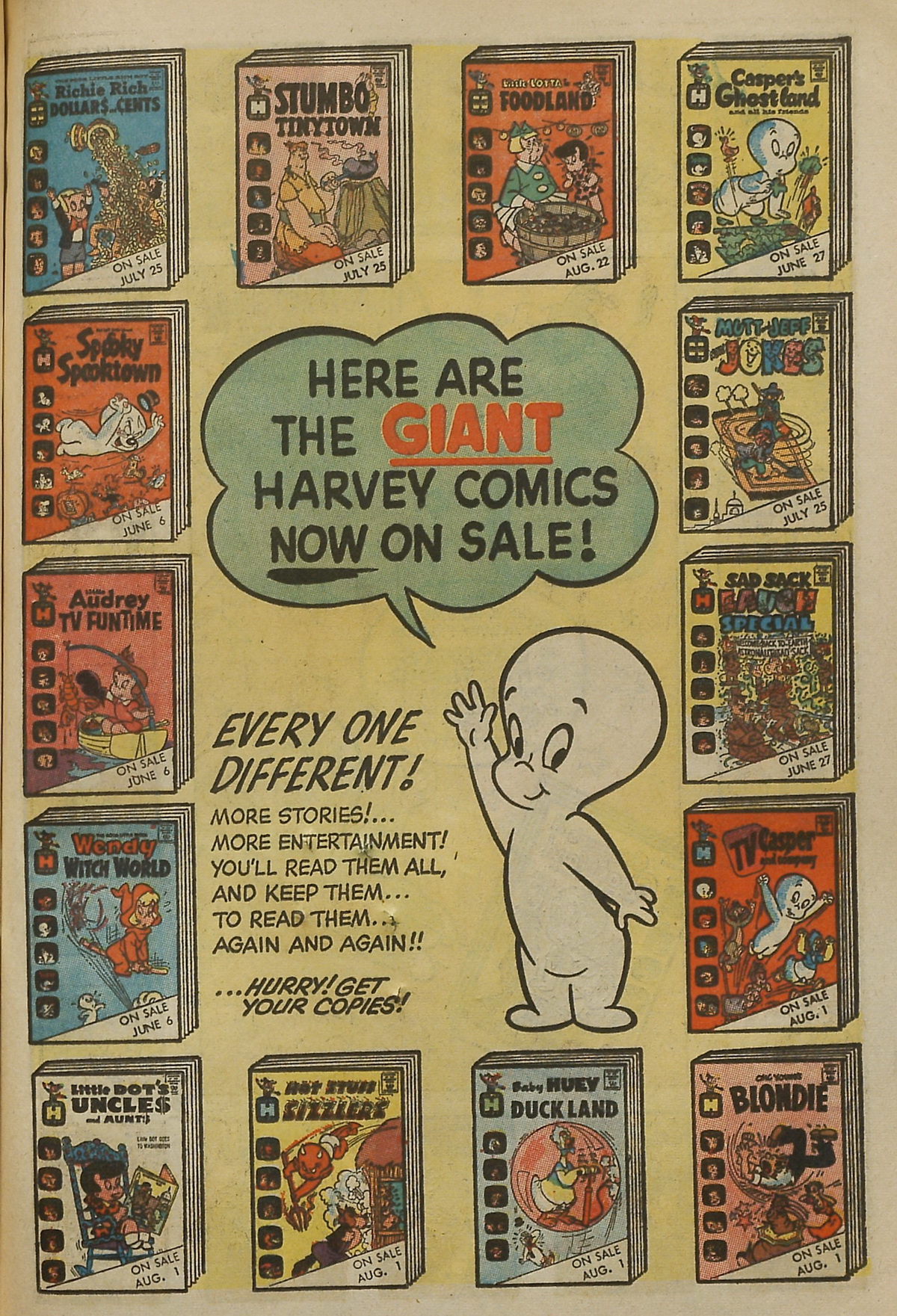 Read online Blondie Comics (1960) comic -  Issue #159 - 49