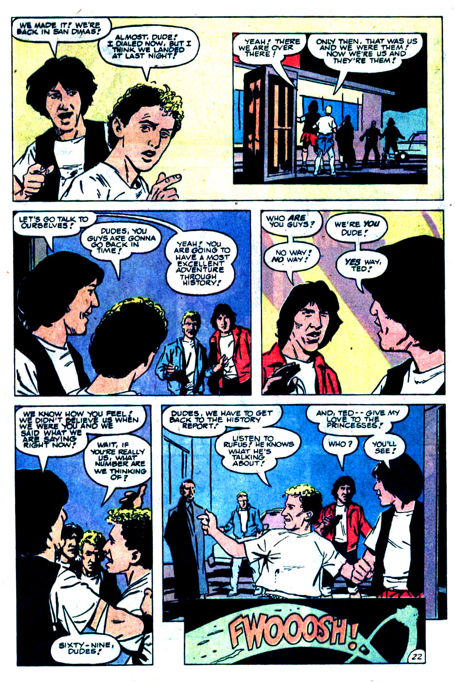 Read online Bill & Ted's Excellent Adventure comic -  Issue # Full - 22