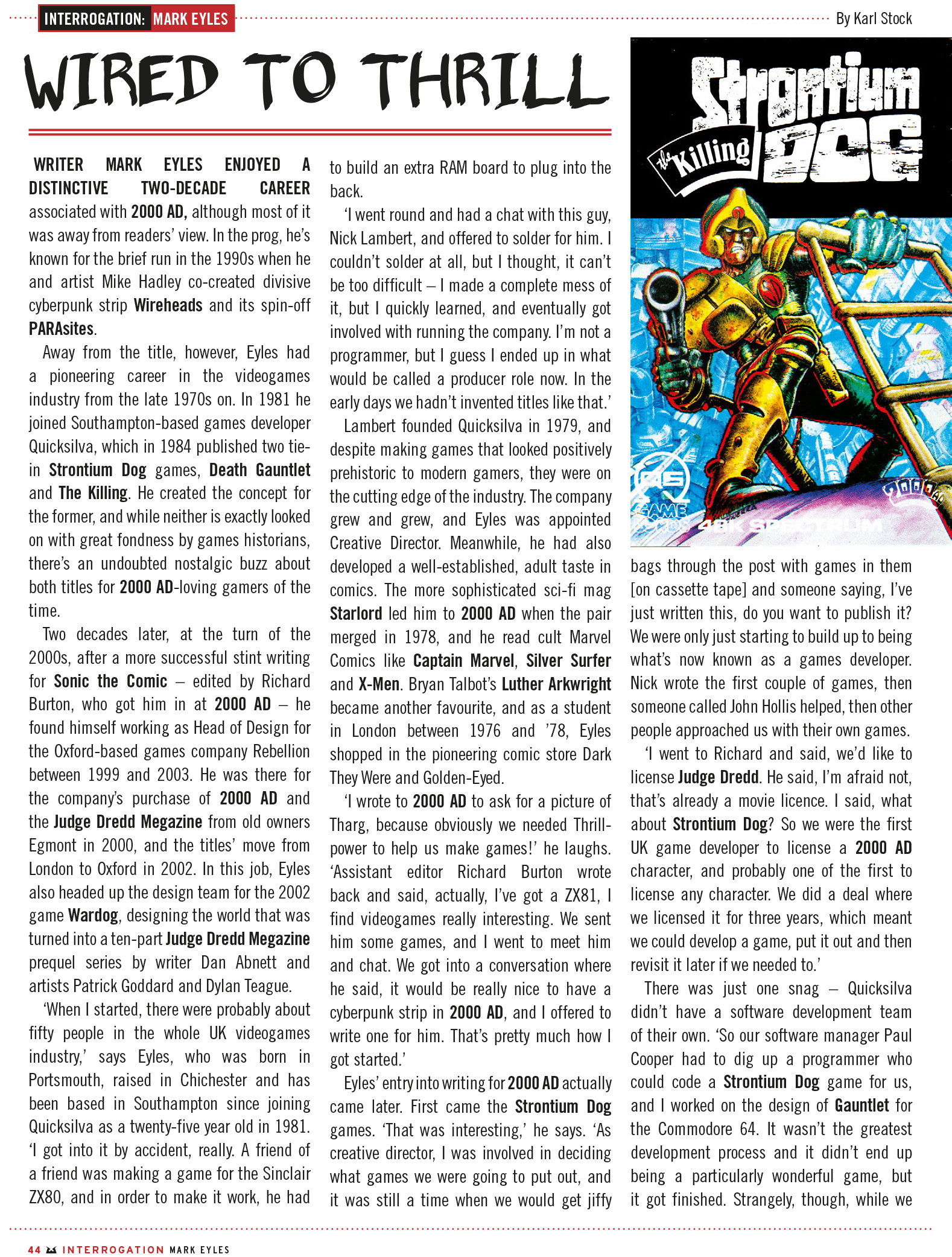 Read online Judge Dredd Megazine (Vol. 5) comic -  Issue #465 - 46