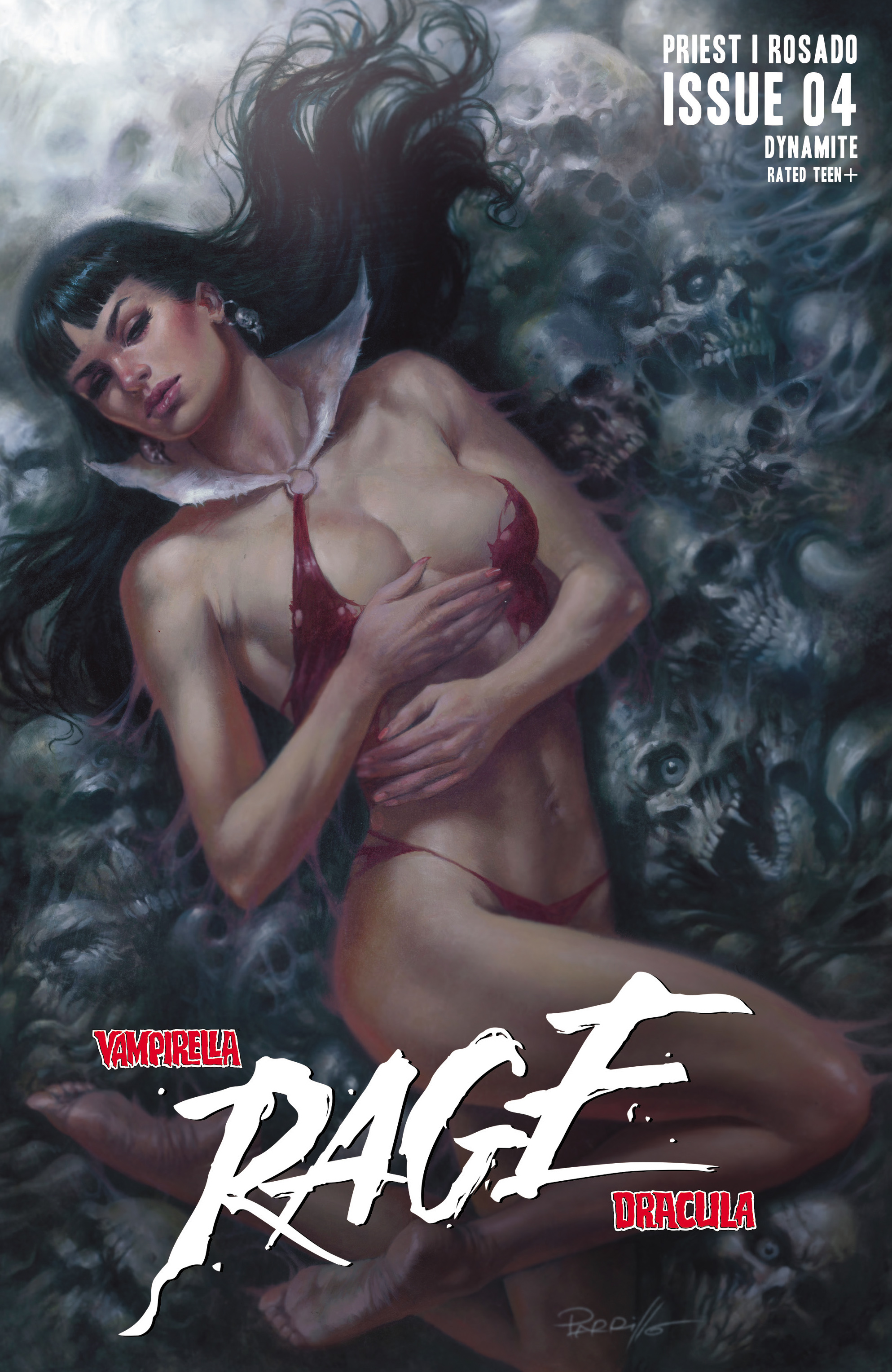 Read online Vampirella/Dracula: Rage comic -  Issue #4 - 1
