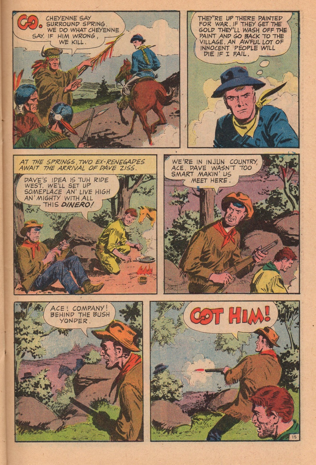 Read online Cheyenne Kid comic -  Issue #62 - 21
