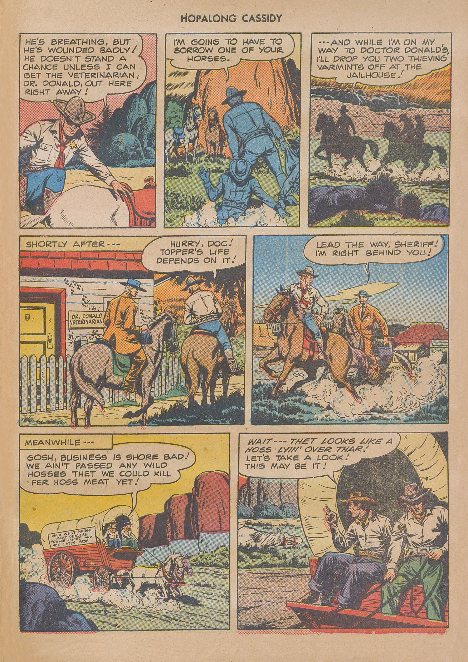 Read online Hopalong Cassidy comic -  Issue #25 - 45