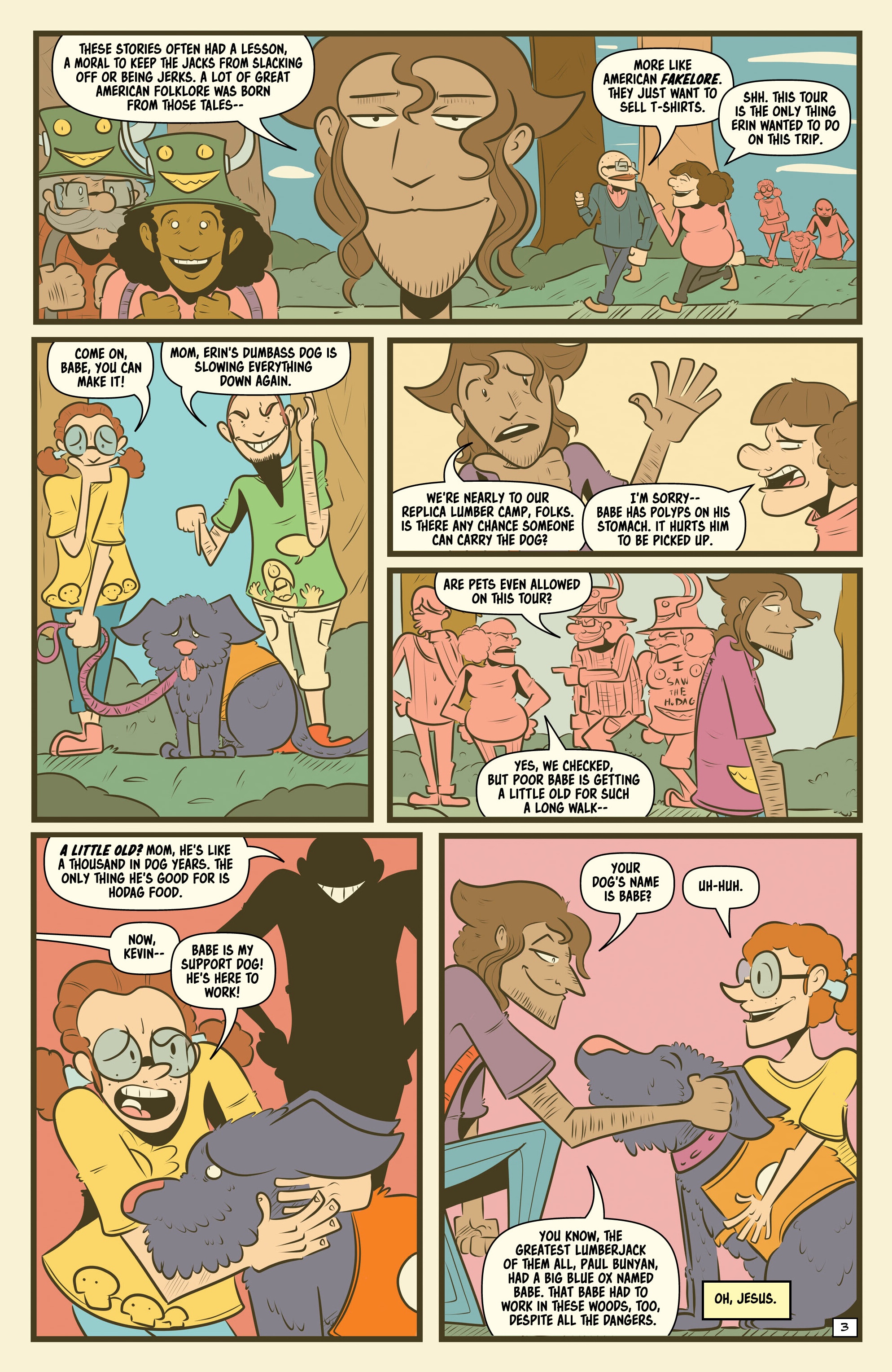 Read online Project Cryptid comic -  Issue #5 - 7