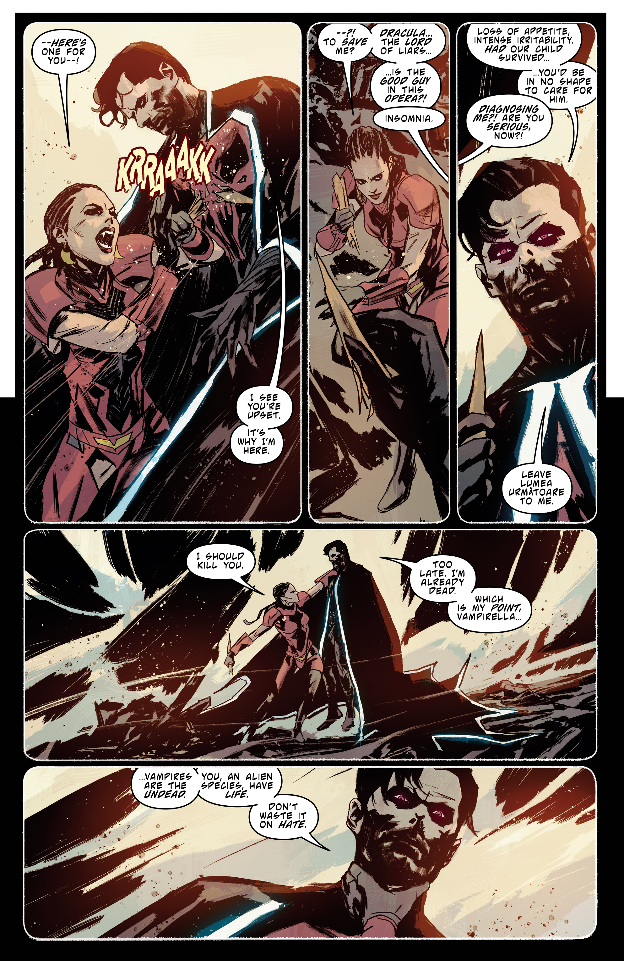 Read online Vampirella/Dracula: Rage comic -  Issue #4 - 14