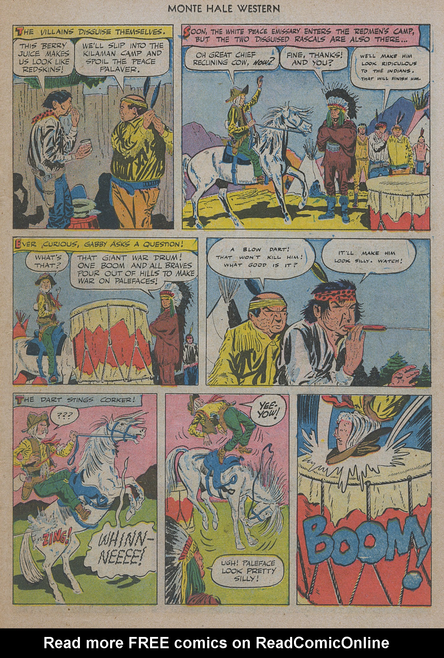 Read online Monte Hale Western comic -  Issue #47 - 15