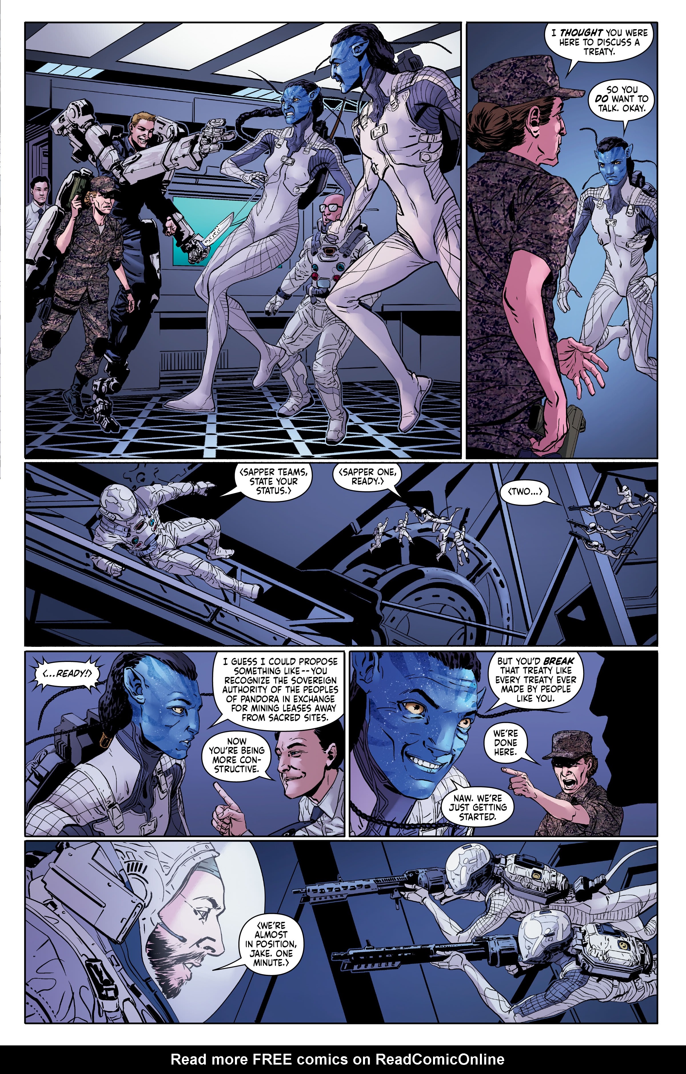 Read online Avatar: The High Ground comic -  Issue # _Library Edition (Part 2) - 28