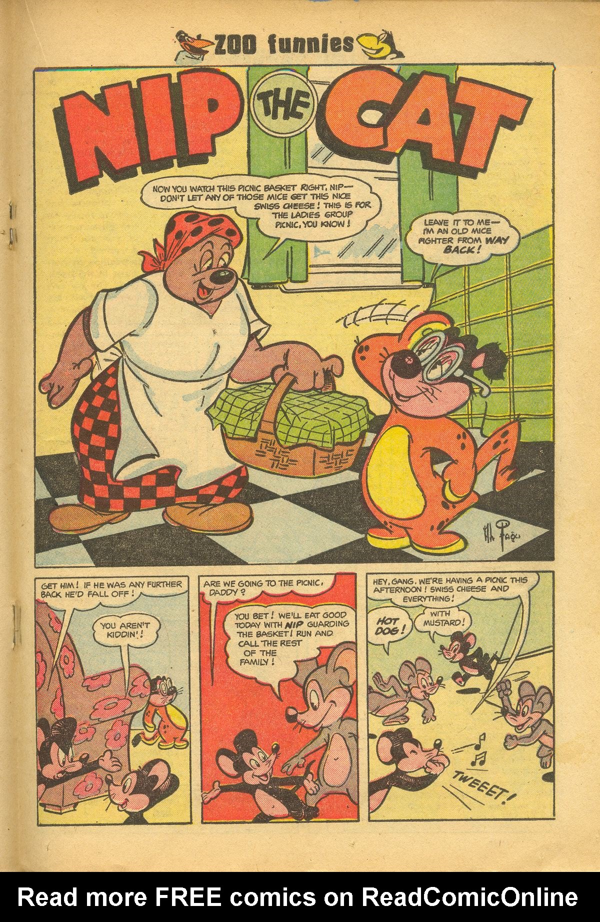 Read online Zoo Funnies comic -  Issue #7 - 19