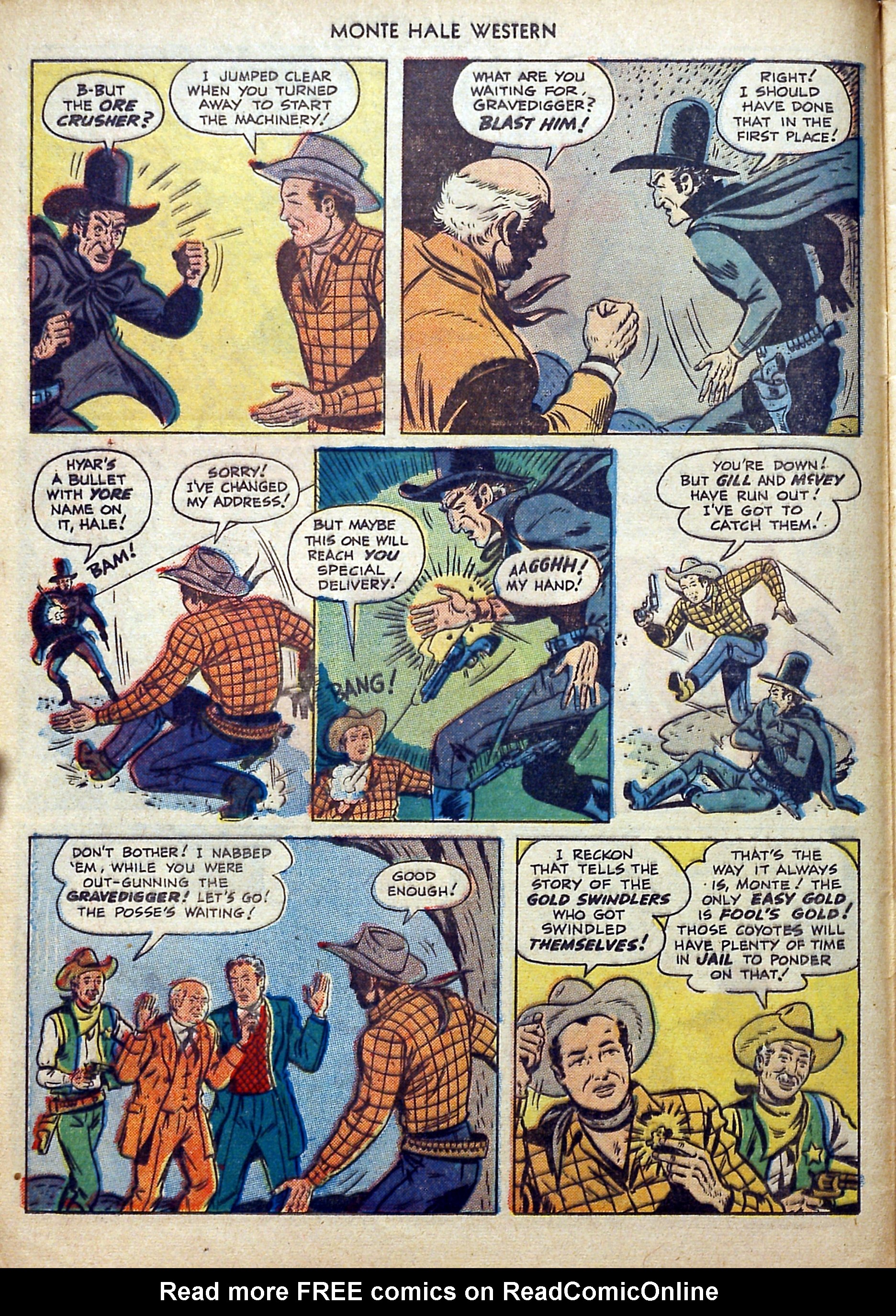 Read online Monte Hale Western comic -  Issue #40 - 12