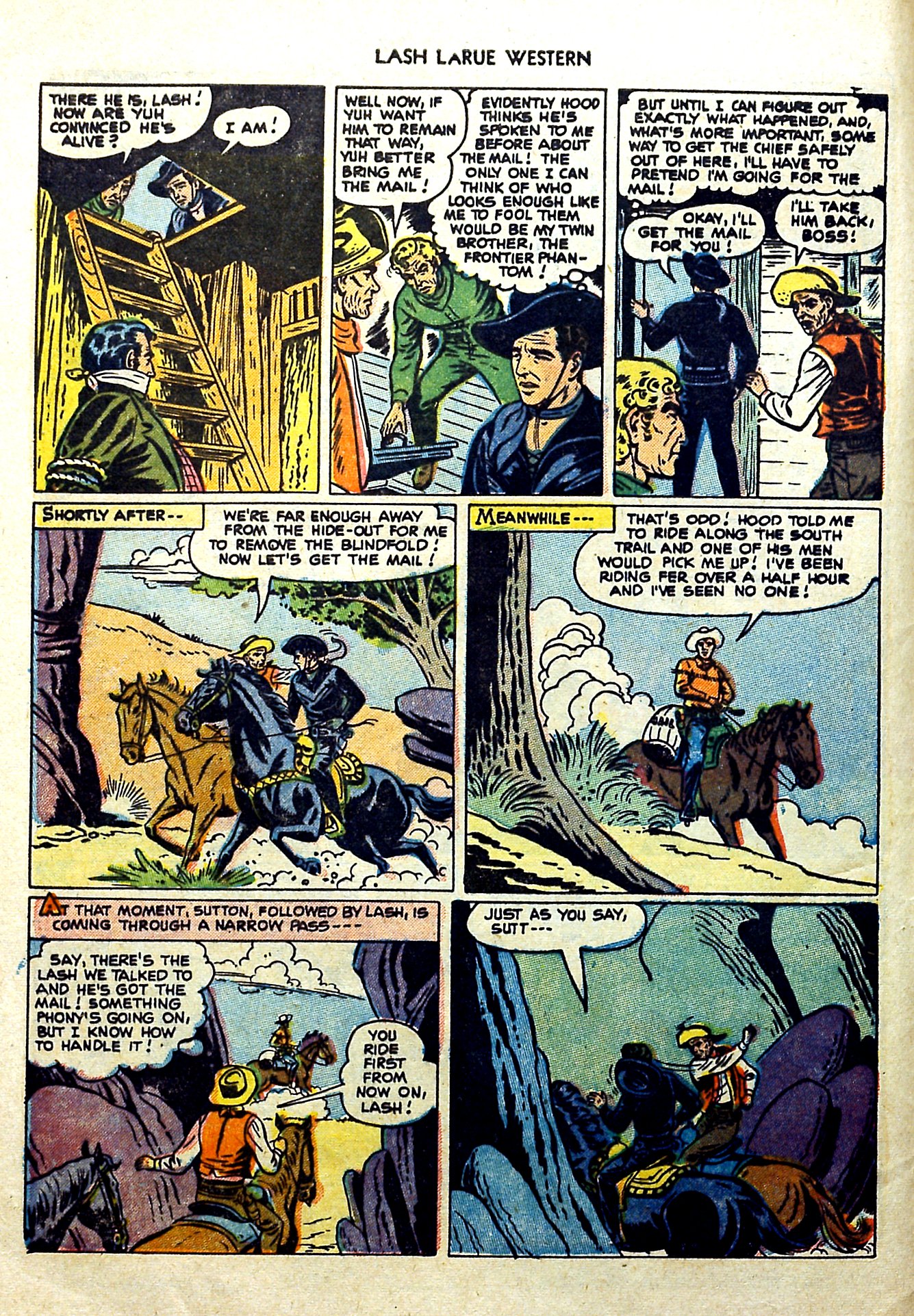 Read online Lash Larue Western (1949) comic -  Issue #57 - 8