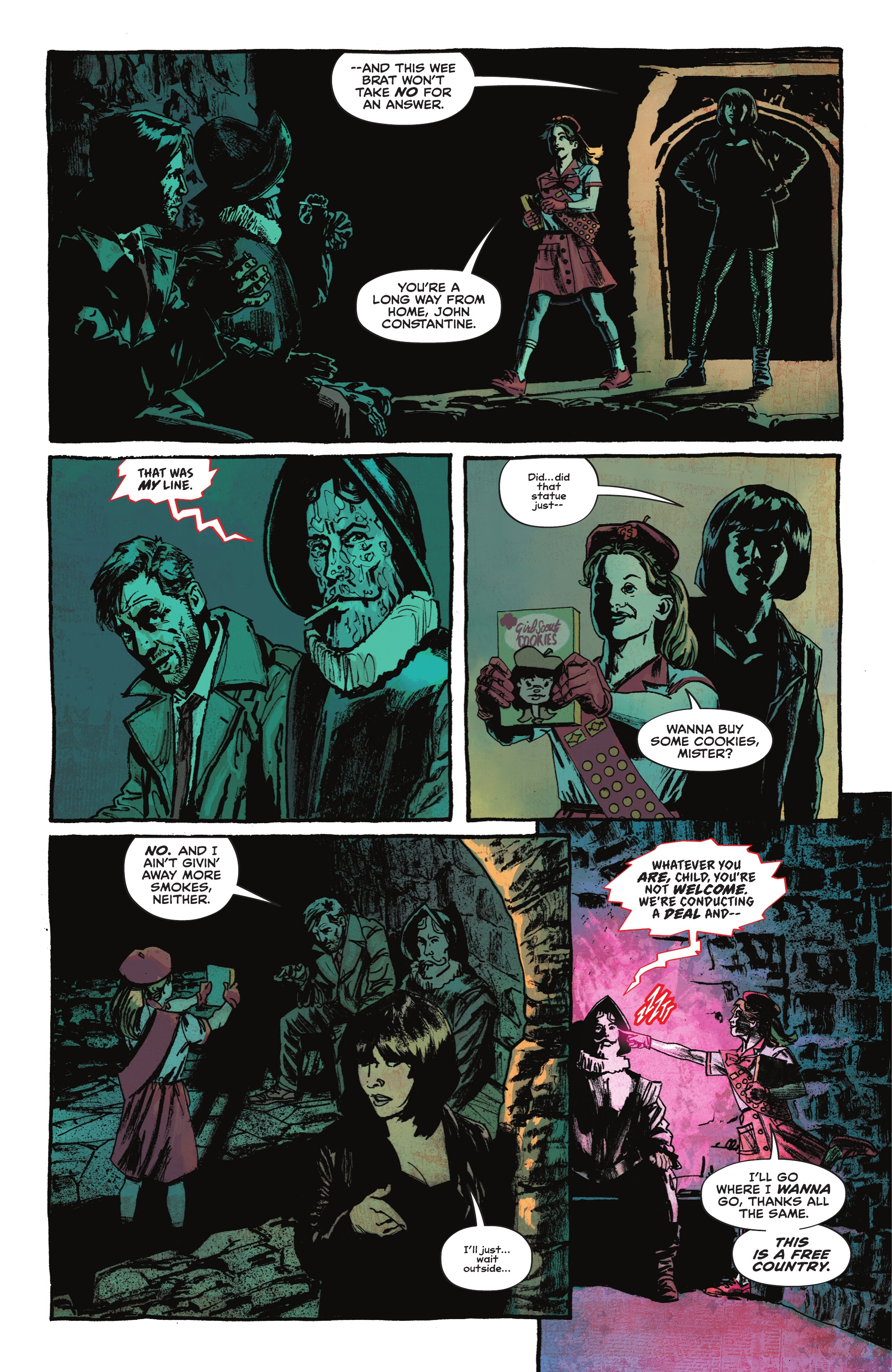 Read online John Constantine: Hellblazer: Dead in America comic -  Issue #1 - 9
