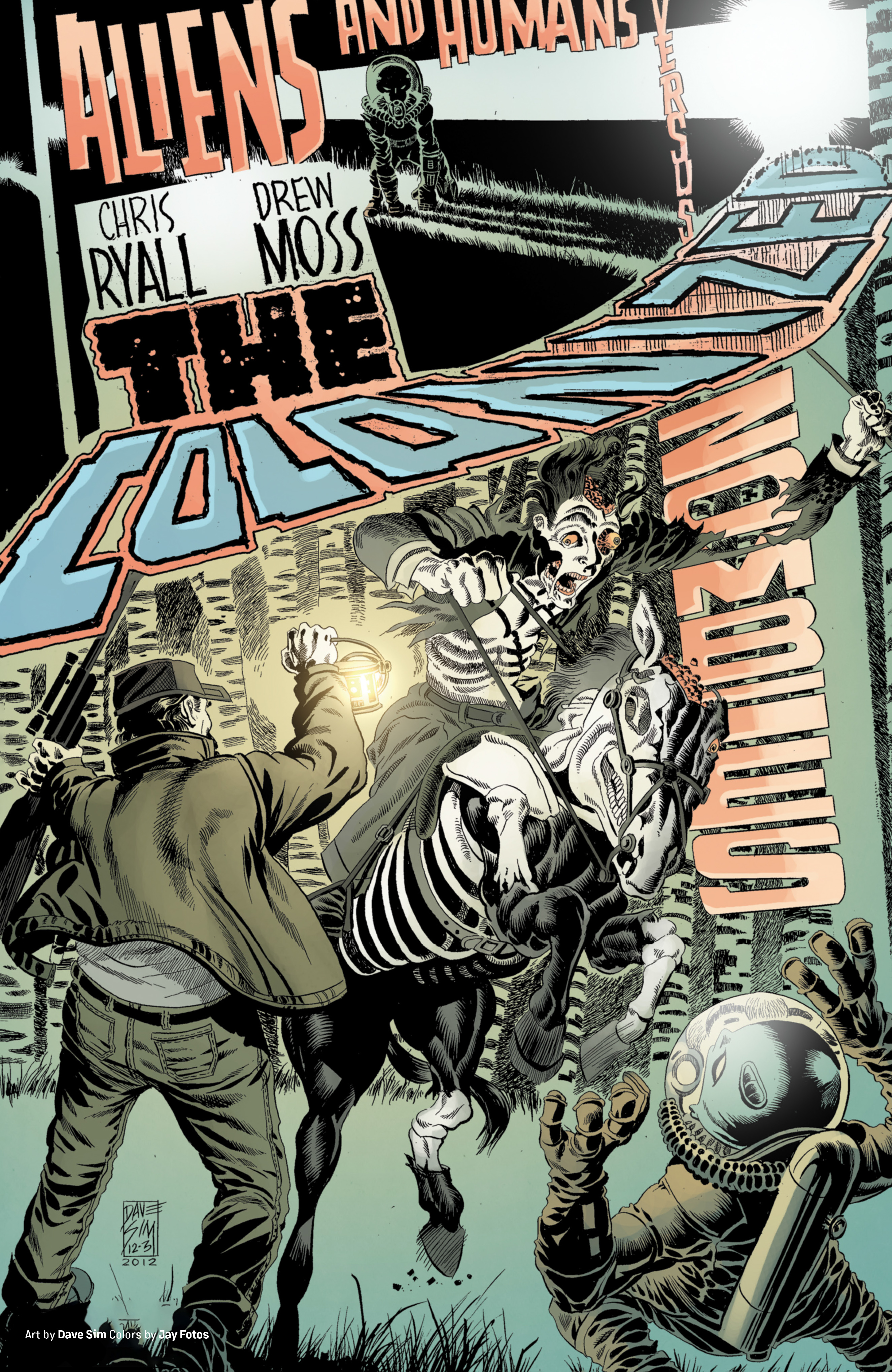 Read online The Colonized: Zombies vs. Aliens comic -  Issue # TPB - 97