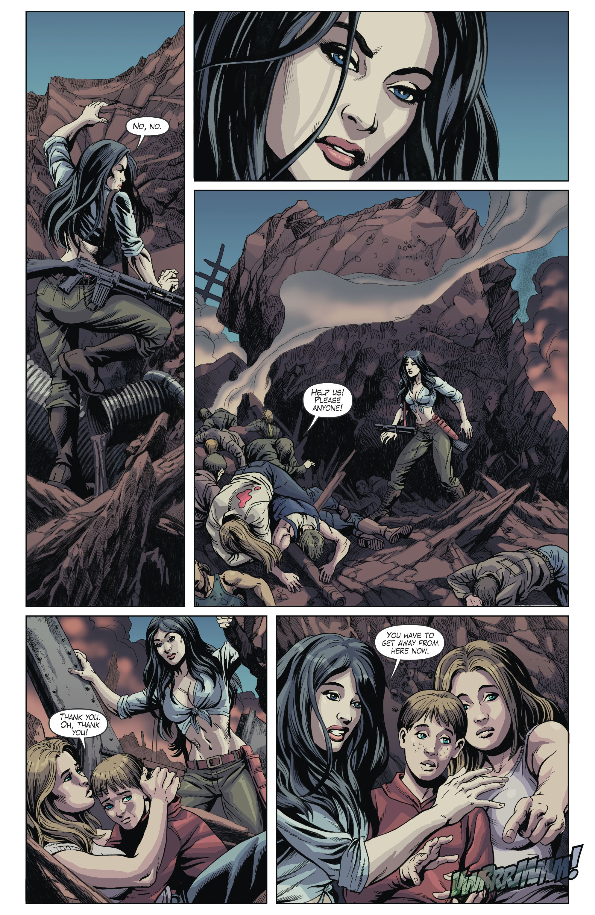 Read online Marksmen comic -  Issue #5 - 16