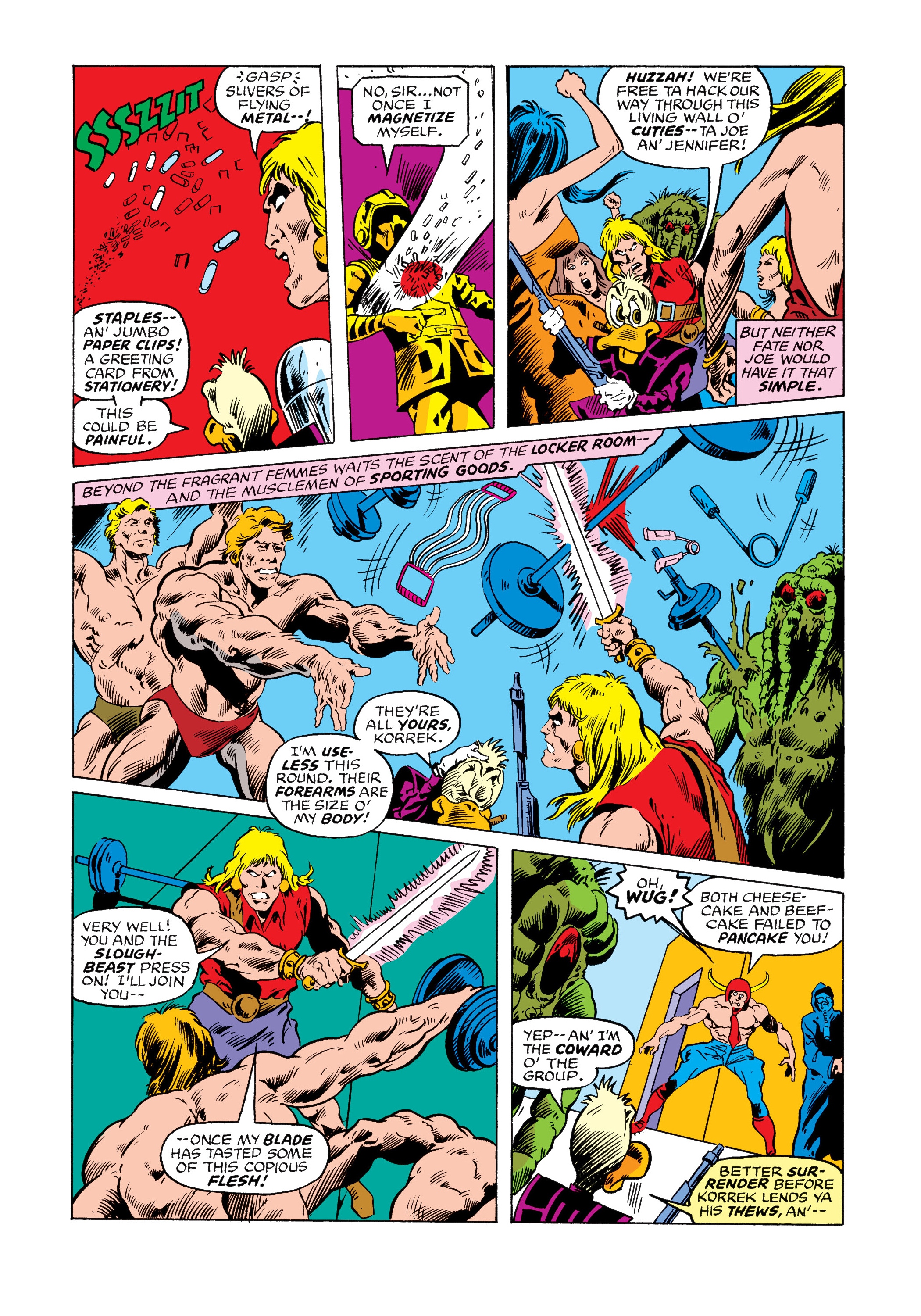 Read online Marvel Masterworks: Howard the Duck comic -  Issue # TPB 2 (Part 2) - 96