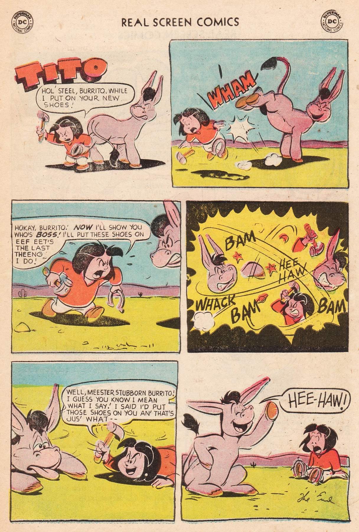 Read online Real Screen Comics comic -  Issue #92 - 27