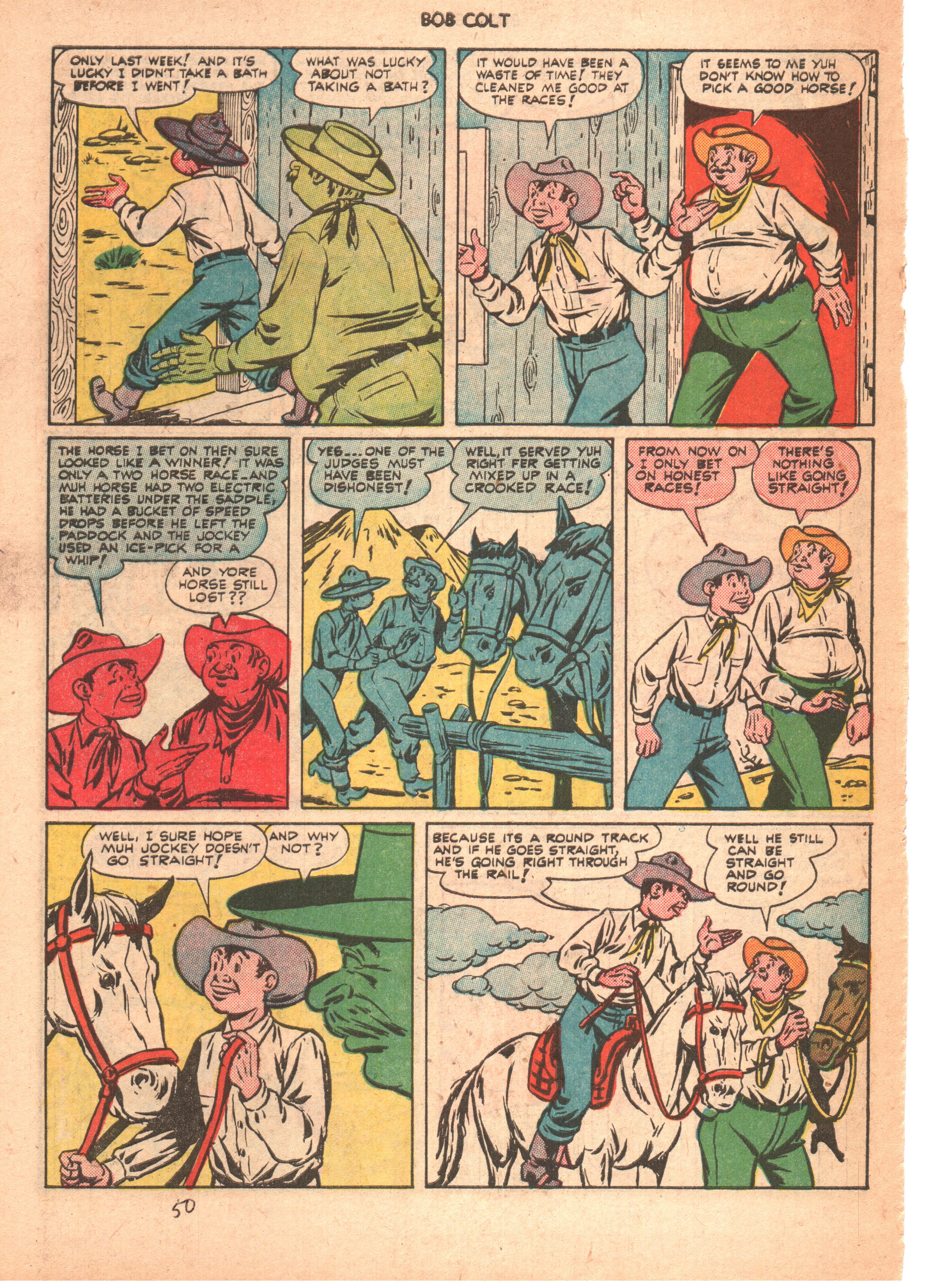 Read online Bob Colt Western comic -  Issue #6 - 17