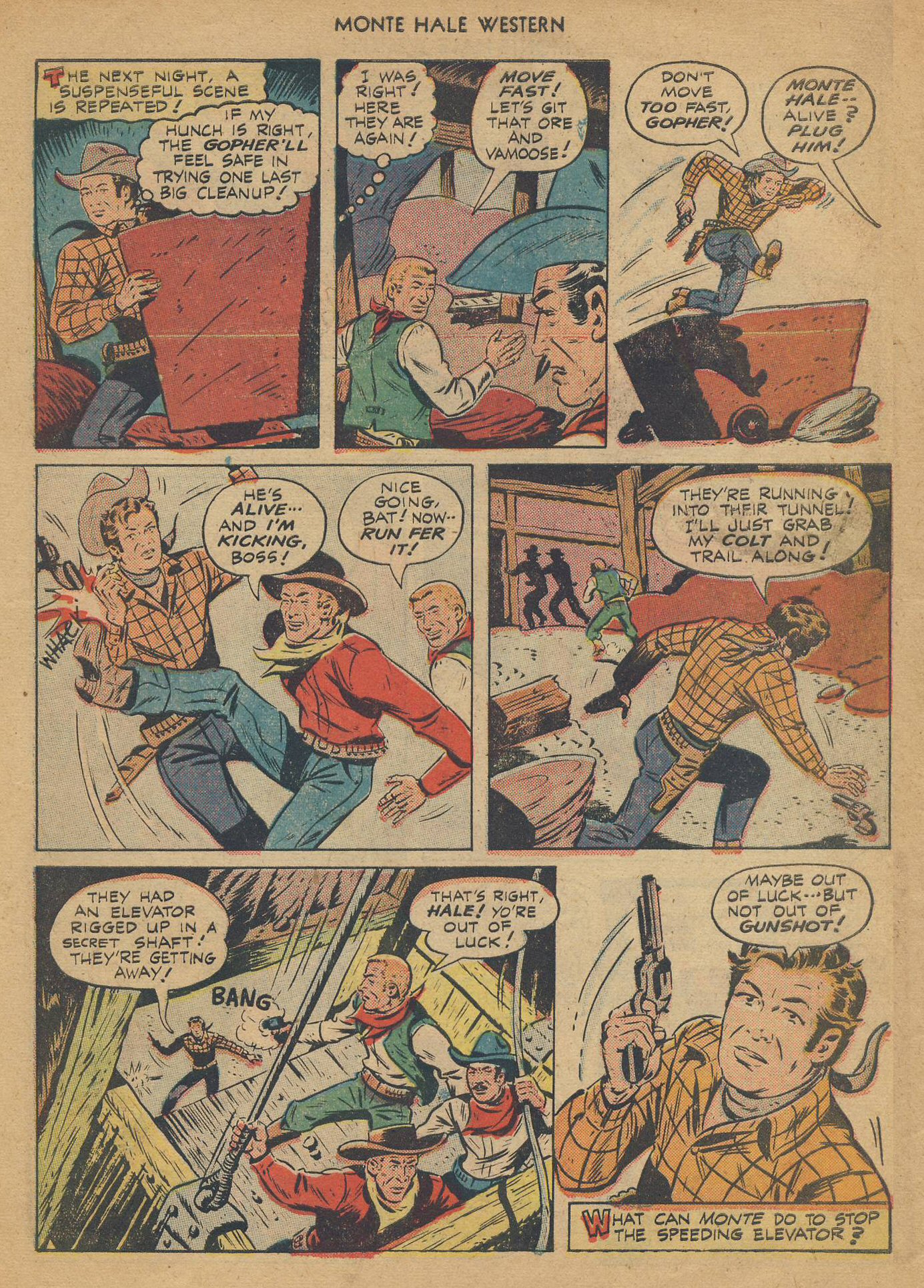 Read online Monte Hale Western comic -  Issue #36 - 30
