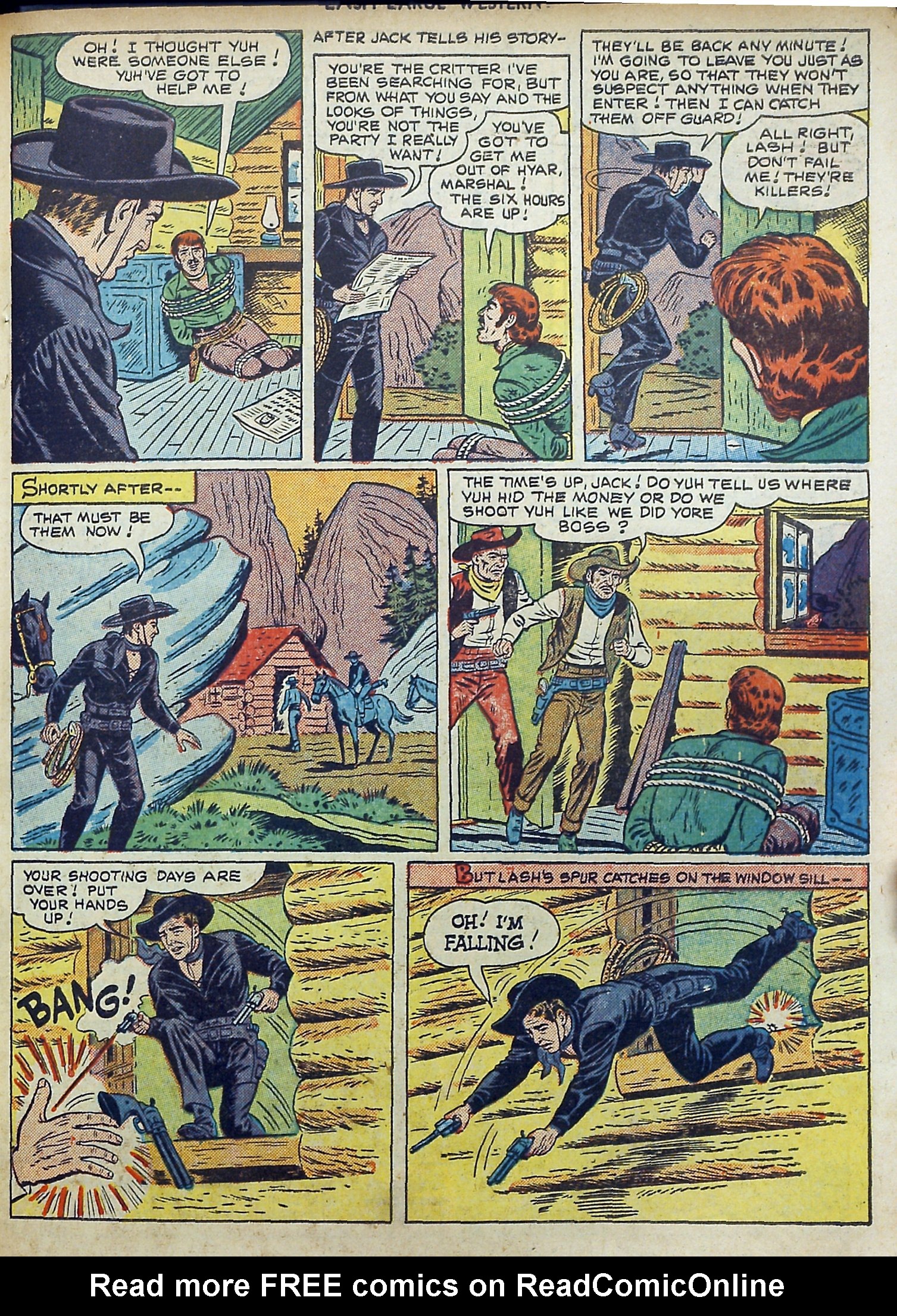 Read online Lash Larue Western (1949) comic -  Issue #11 - 31