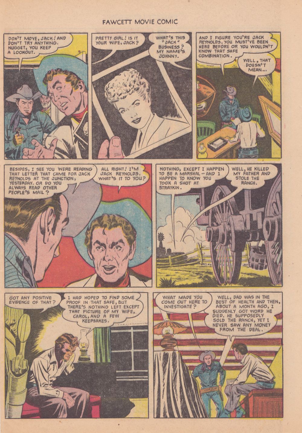 Read online Fawcett Movie Comic comic -  Issue #12 - 21