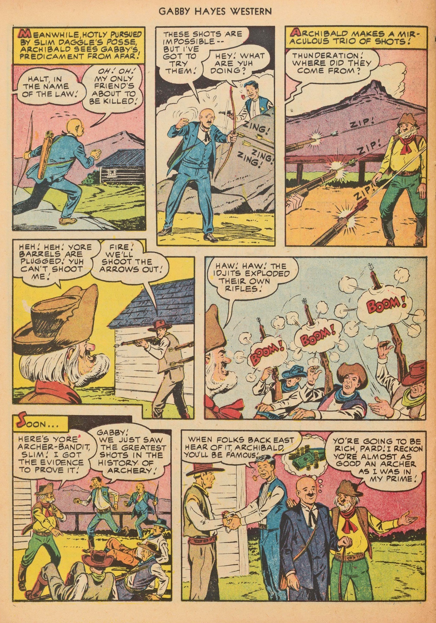 Read online Gabby Hayes Western comic -  Issue #34 - 24