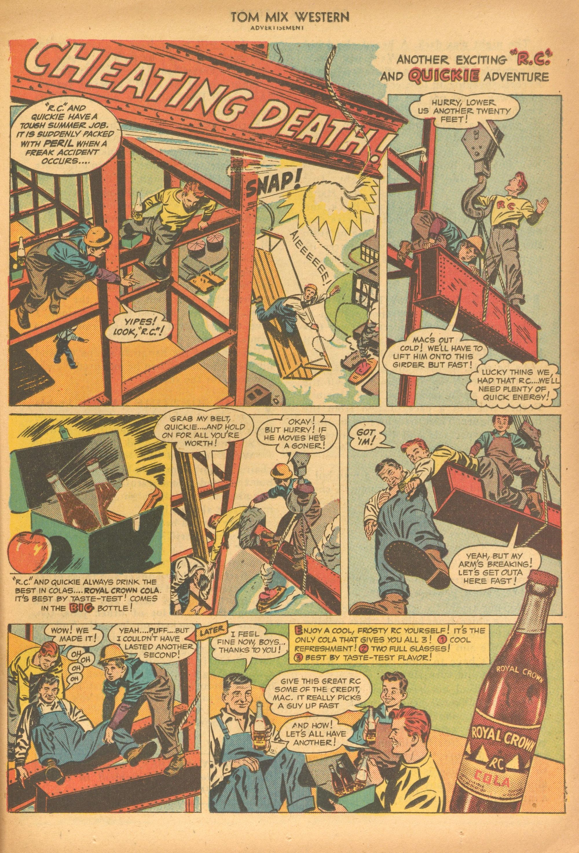 Read online Tom Mix Western (1948) comic -  Issue #20 - 29