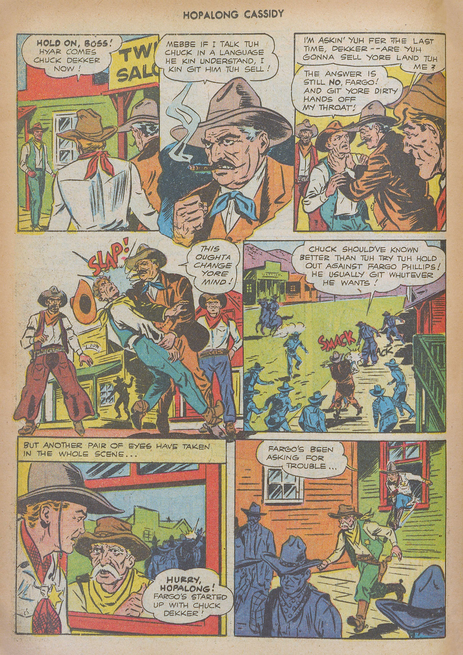 Read online Hopalong Cassidy comic -  Issue #9 - 18
