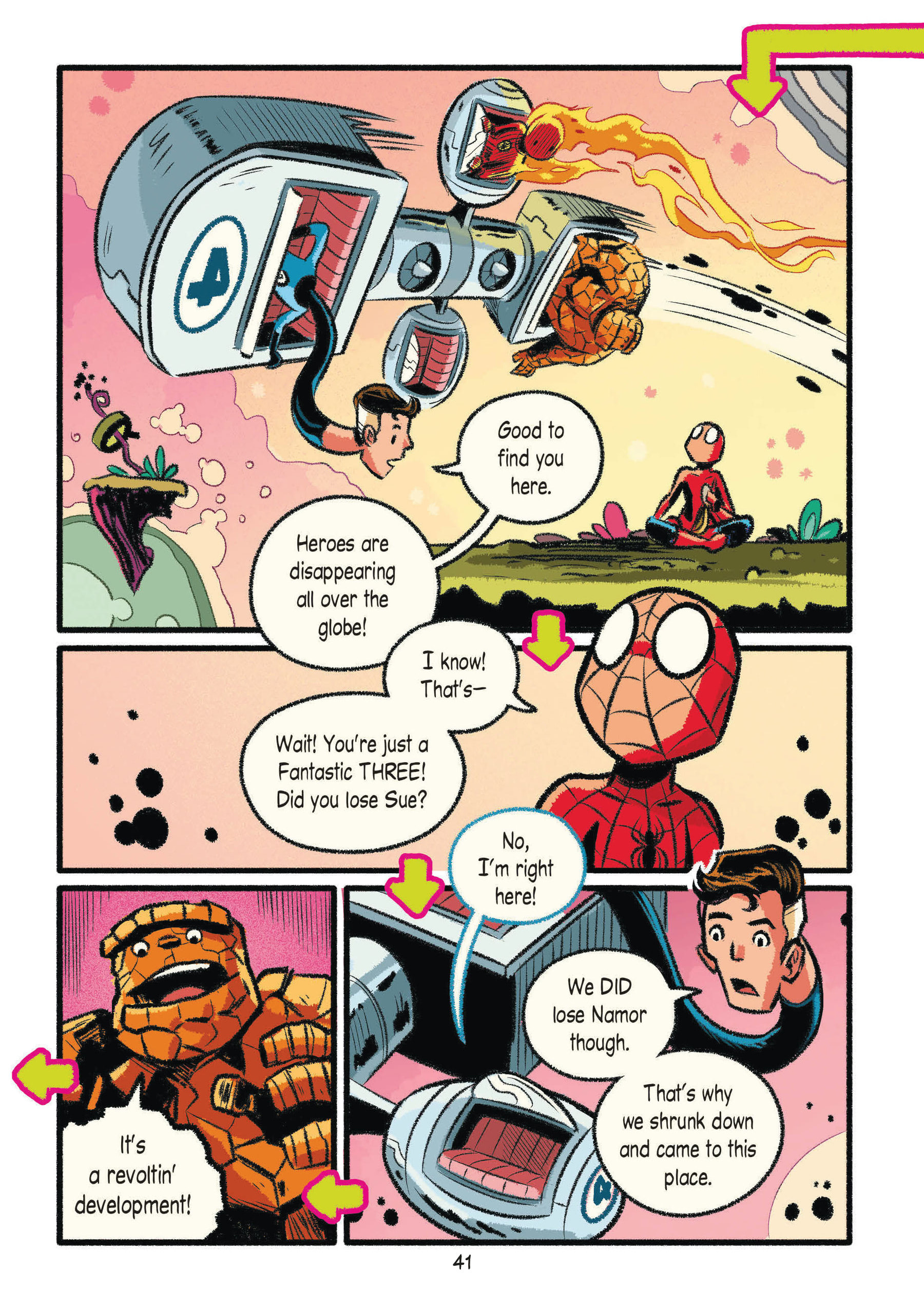 Read online Spider-Man: Quantum Quest! comic -  Issue # TPB - 49