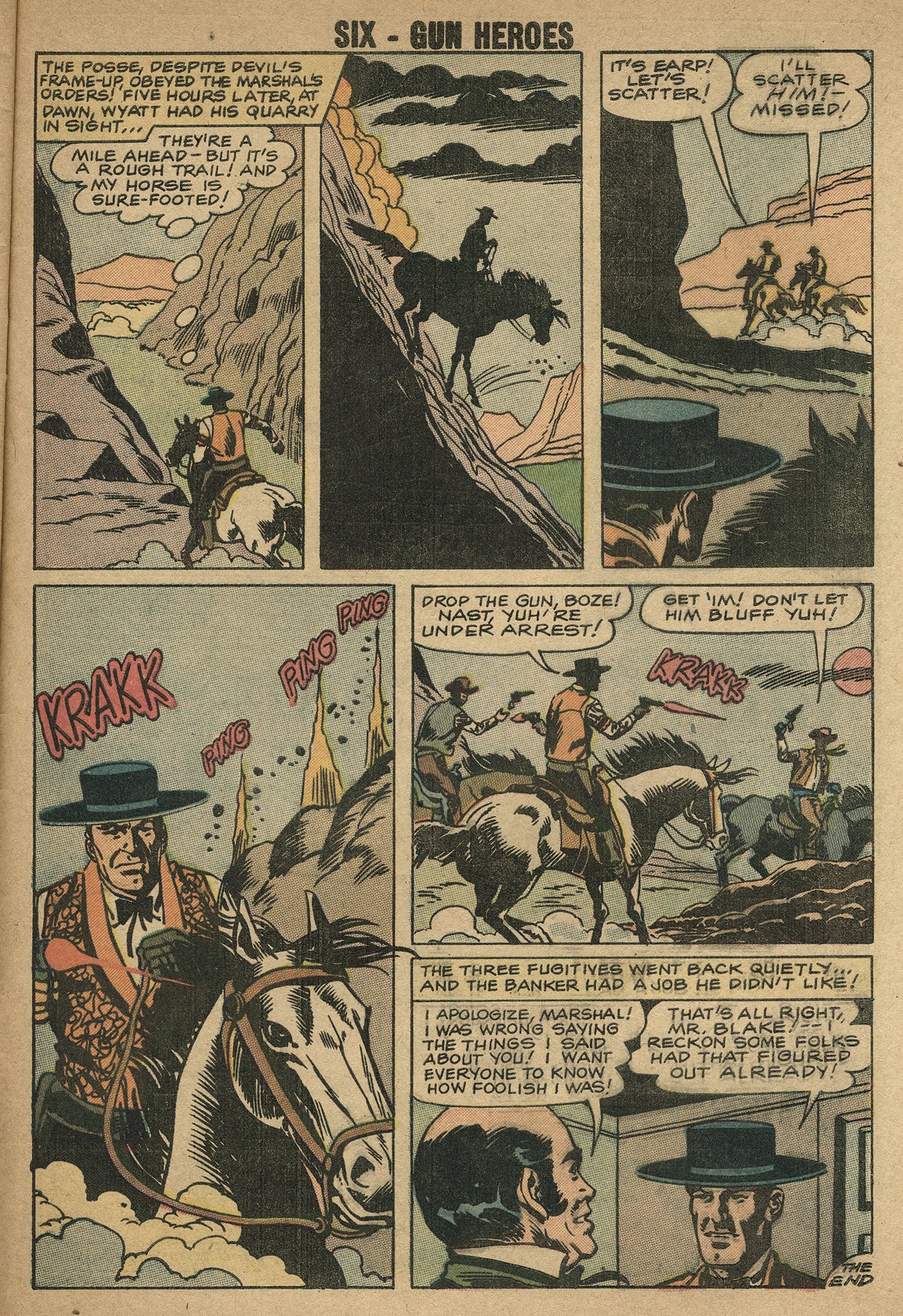 Read online Six-Gun Heroes comic -  Issue #50 - 32