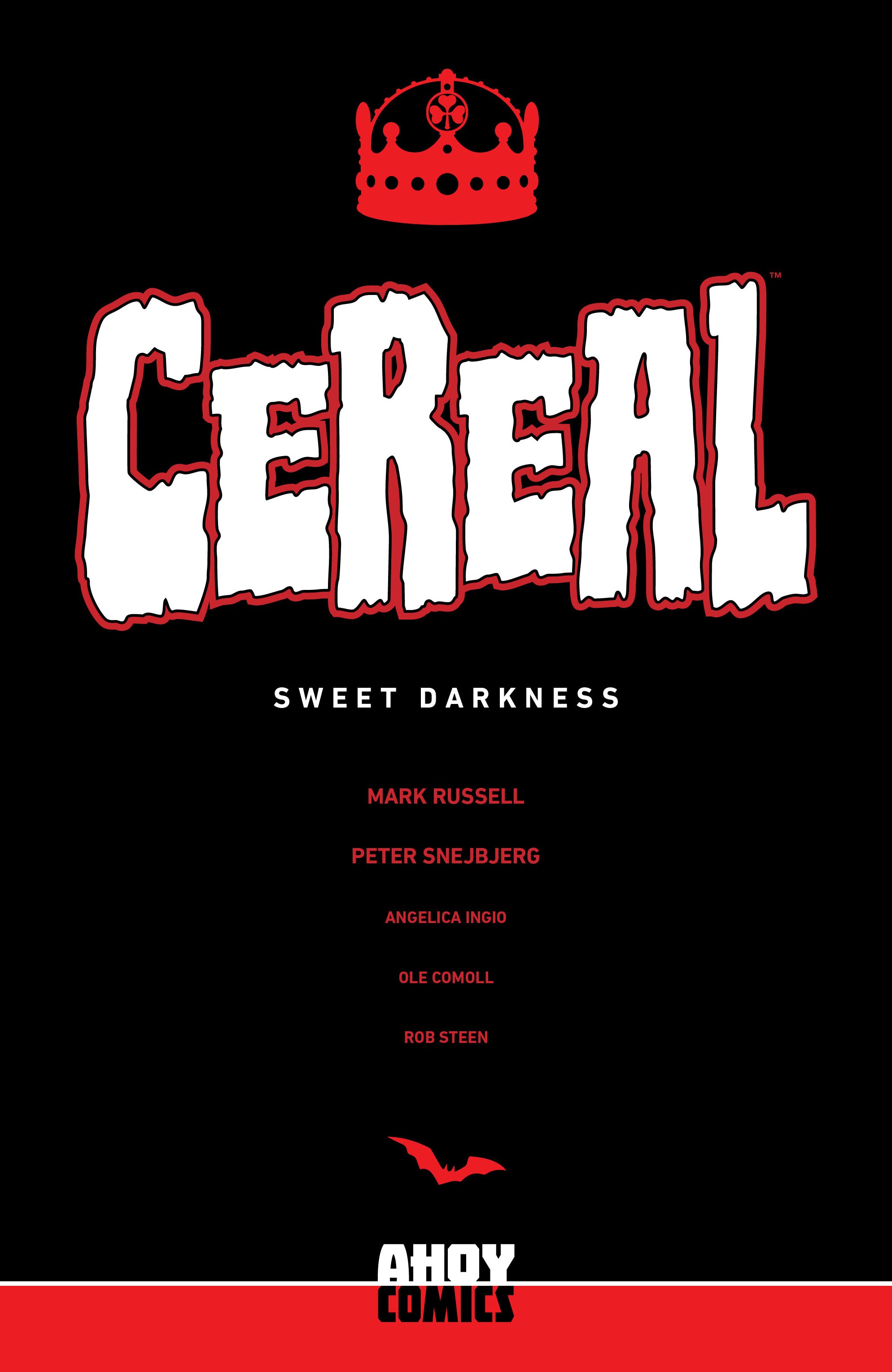 Read online Cereal comic -  Issue # TPB - 2