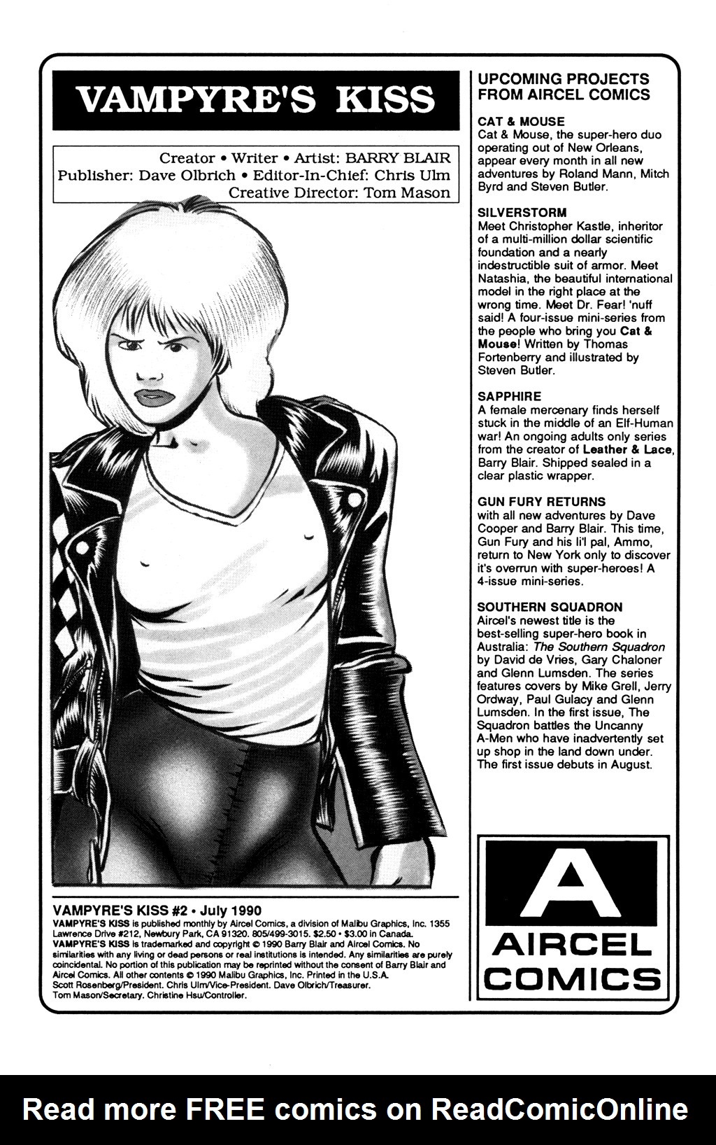 Read online Beware the Vampyre's Kiss comic -  Issue #2 - 2
