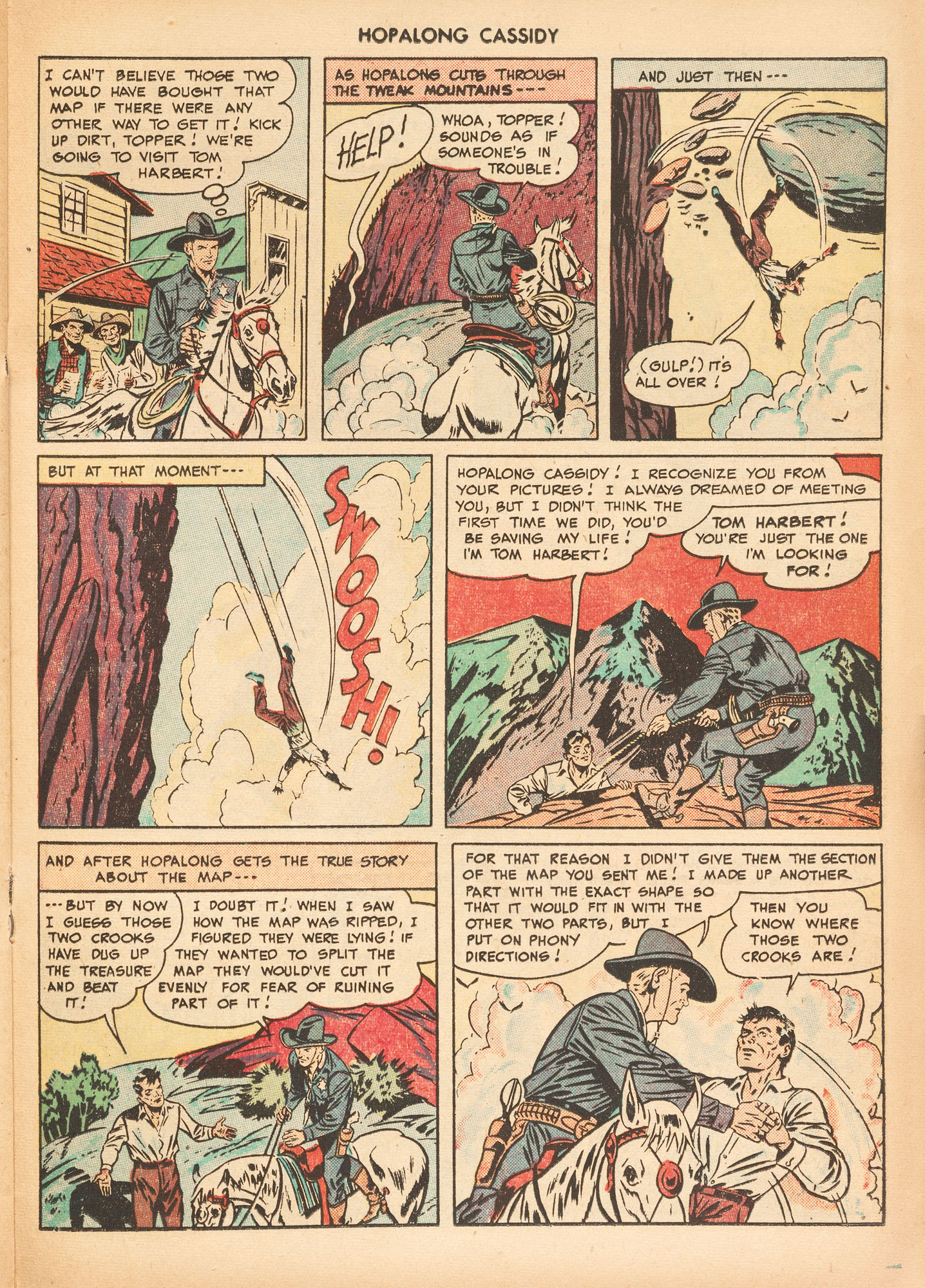 Read online Hopalong Cassidy comic -  Issue #33 - 29