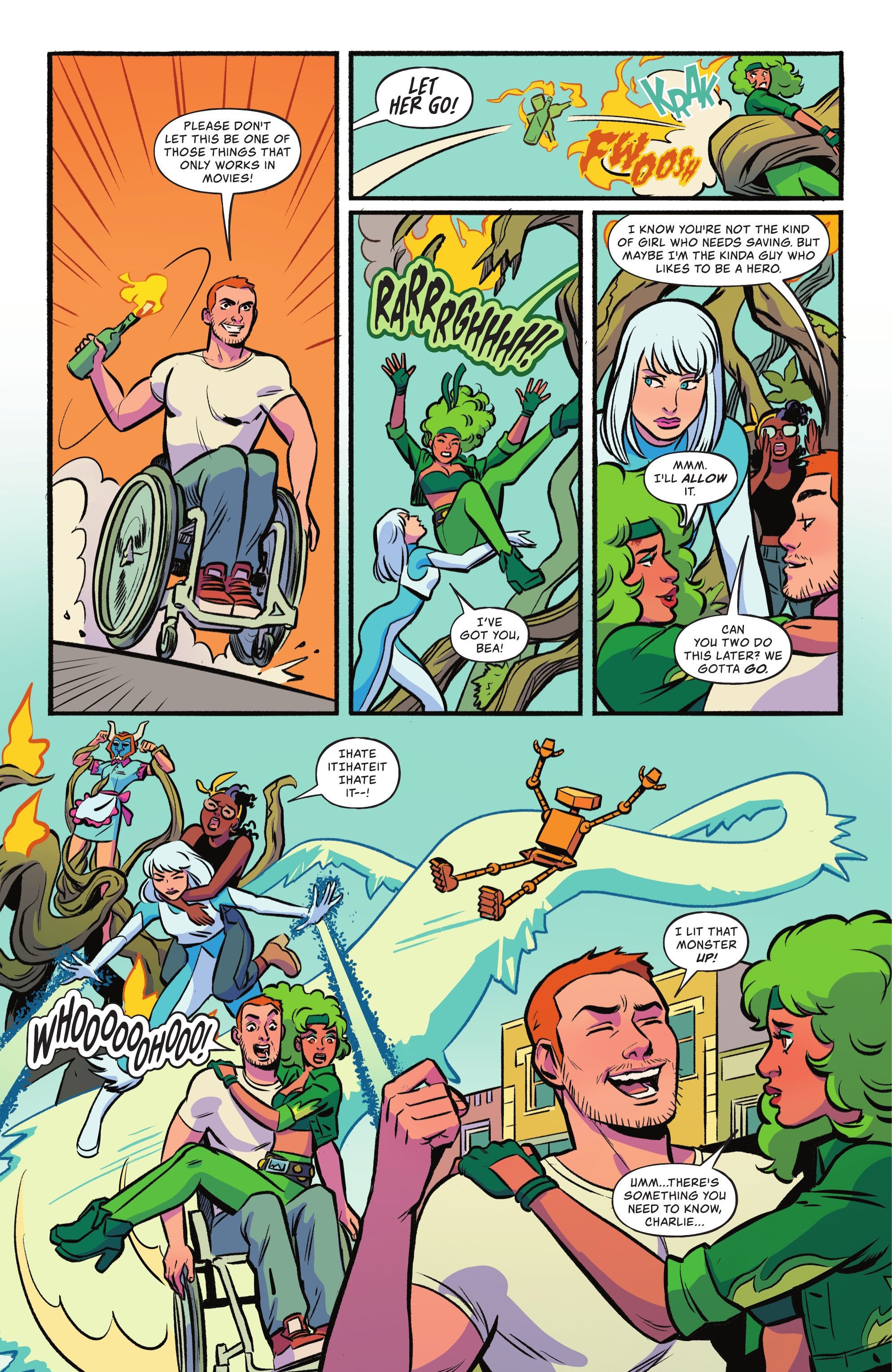 Read online Fire & Ice: Welcome to Smallville comic -  Issue #6 - 4