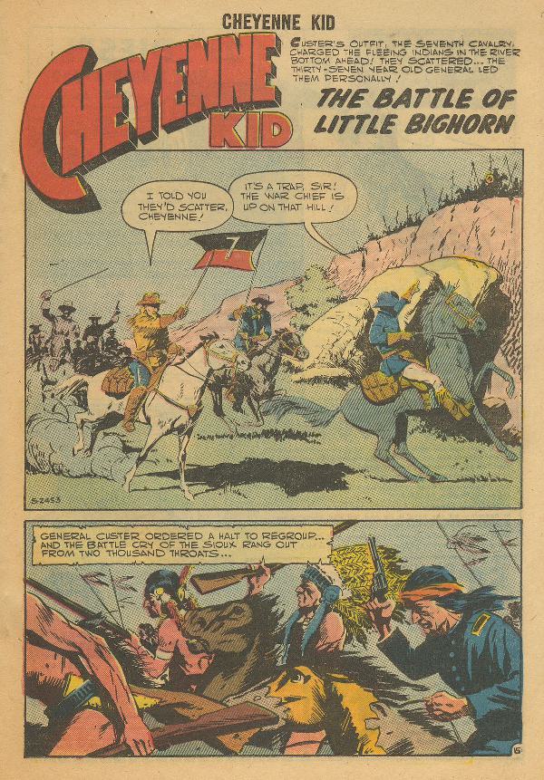 Read online Cheyenne Kid comic -  Issue #10 - 22