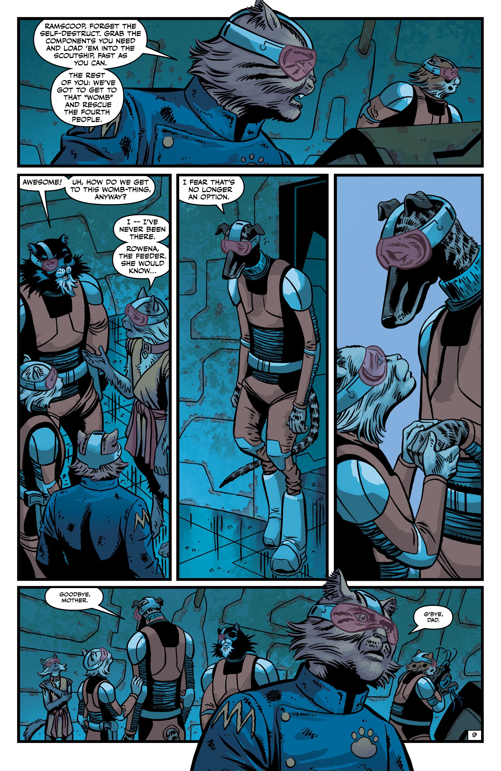 Read online Captain Ginger: The Last Feeder comic -  Issue #2 - 11