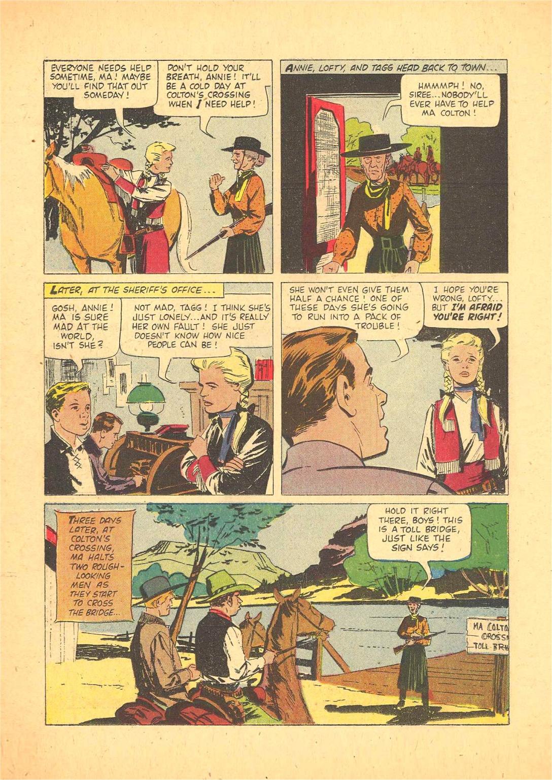 Read online Annie Oakley & Tagg comic -  Issue #18 - 26