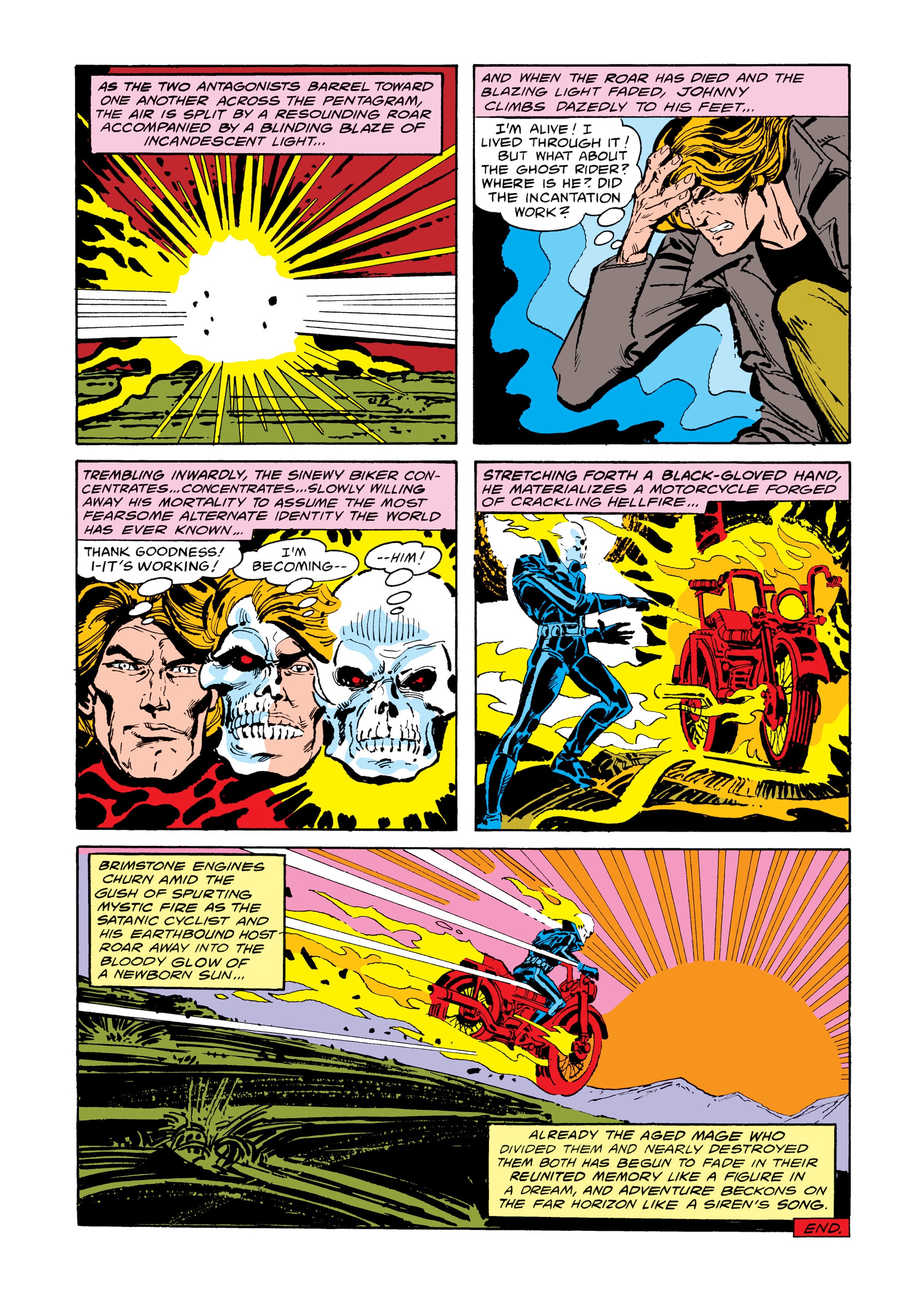 Read online Marvel Masterworks: Ghost Rider comic -  Issue # TPB 4 (Part 2) - 70